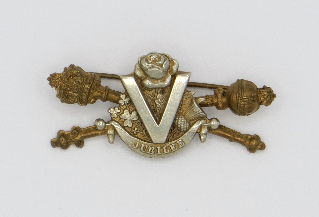 Victorian Jubilee Brooch