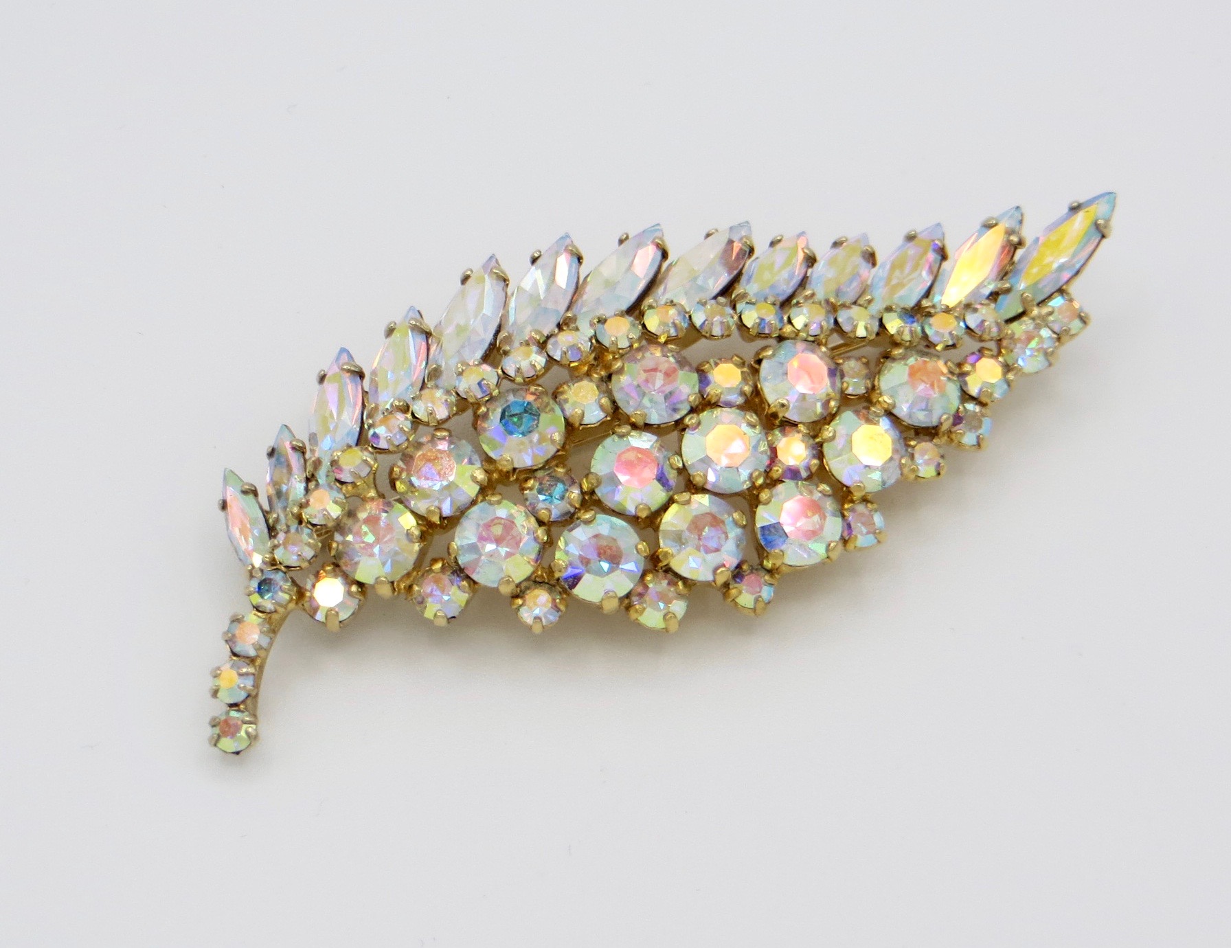 Sherman Leaf Brooch