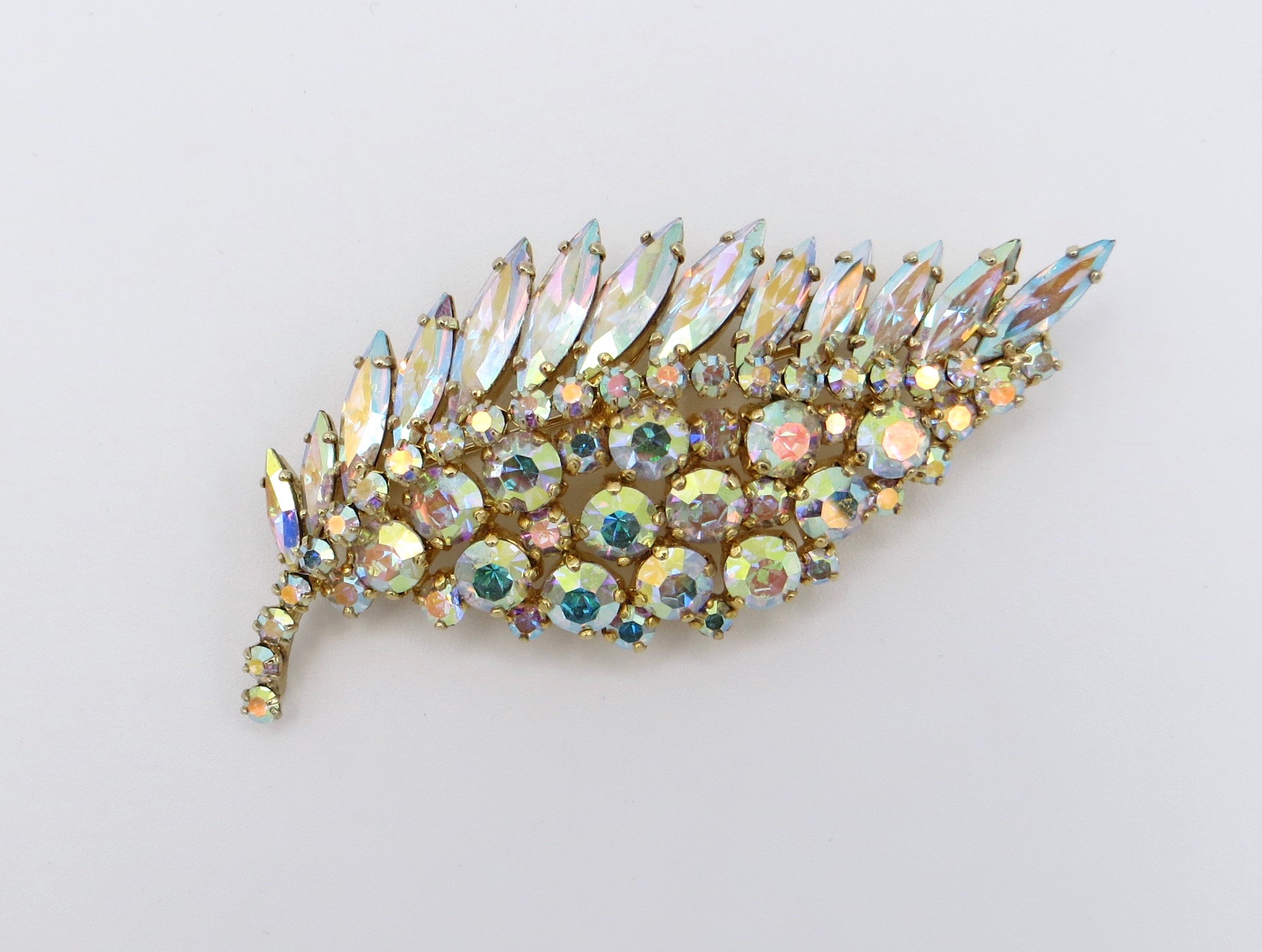 Sherman Leaf Brooch