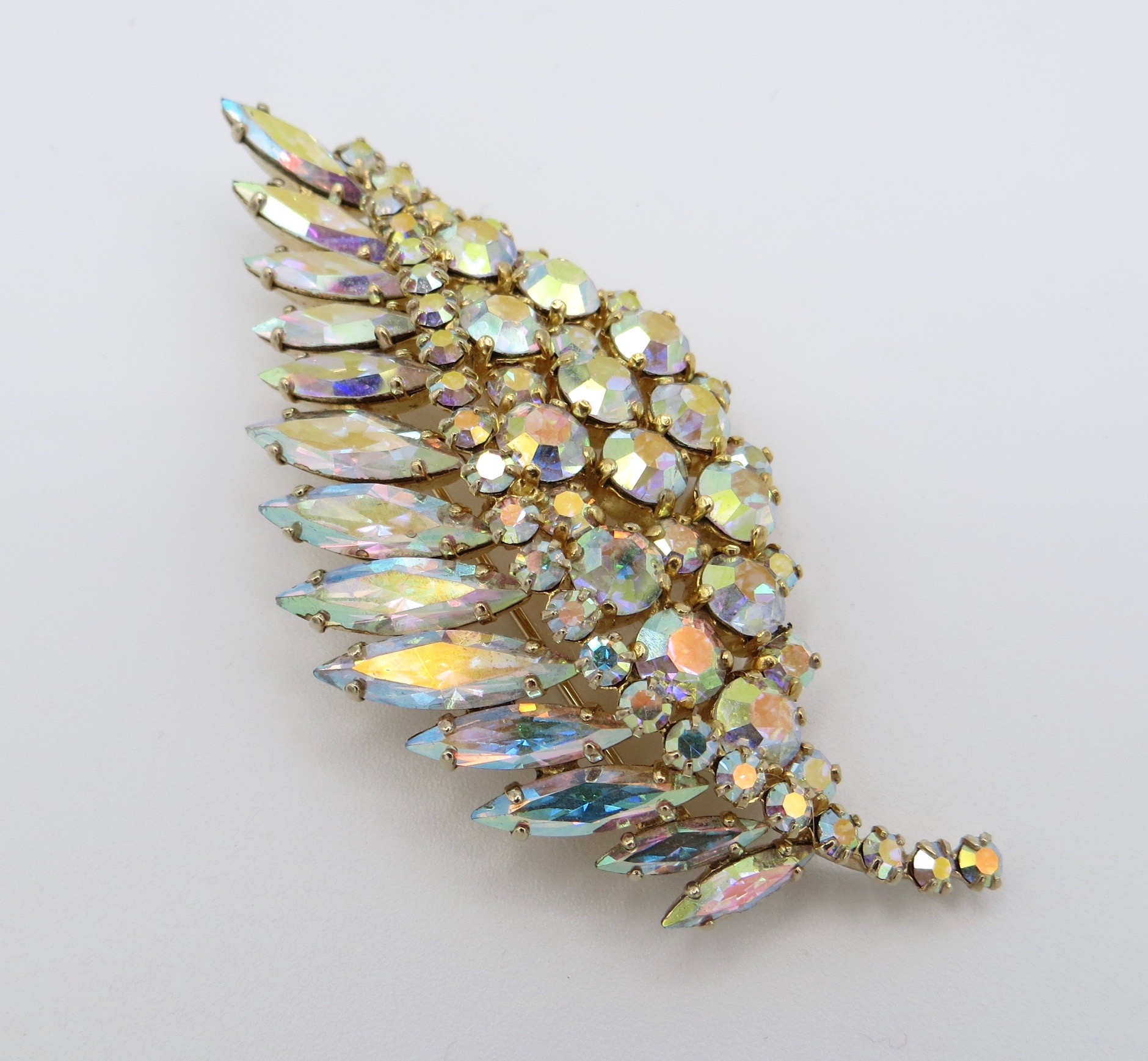 Sherman Leaf Brooch