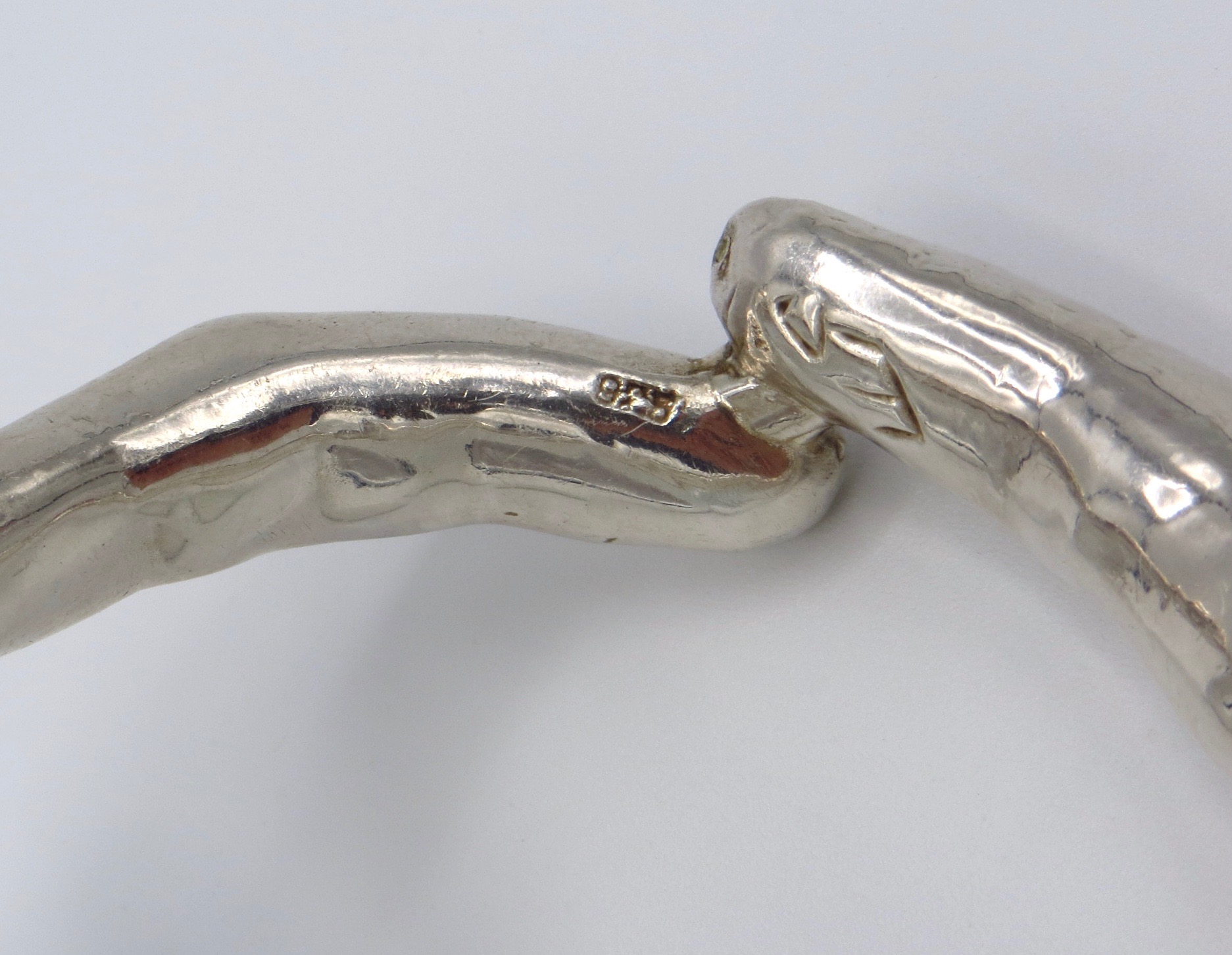 Figural Silver Bracelet