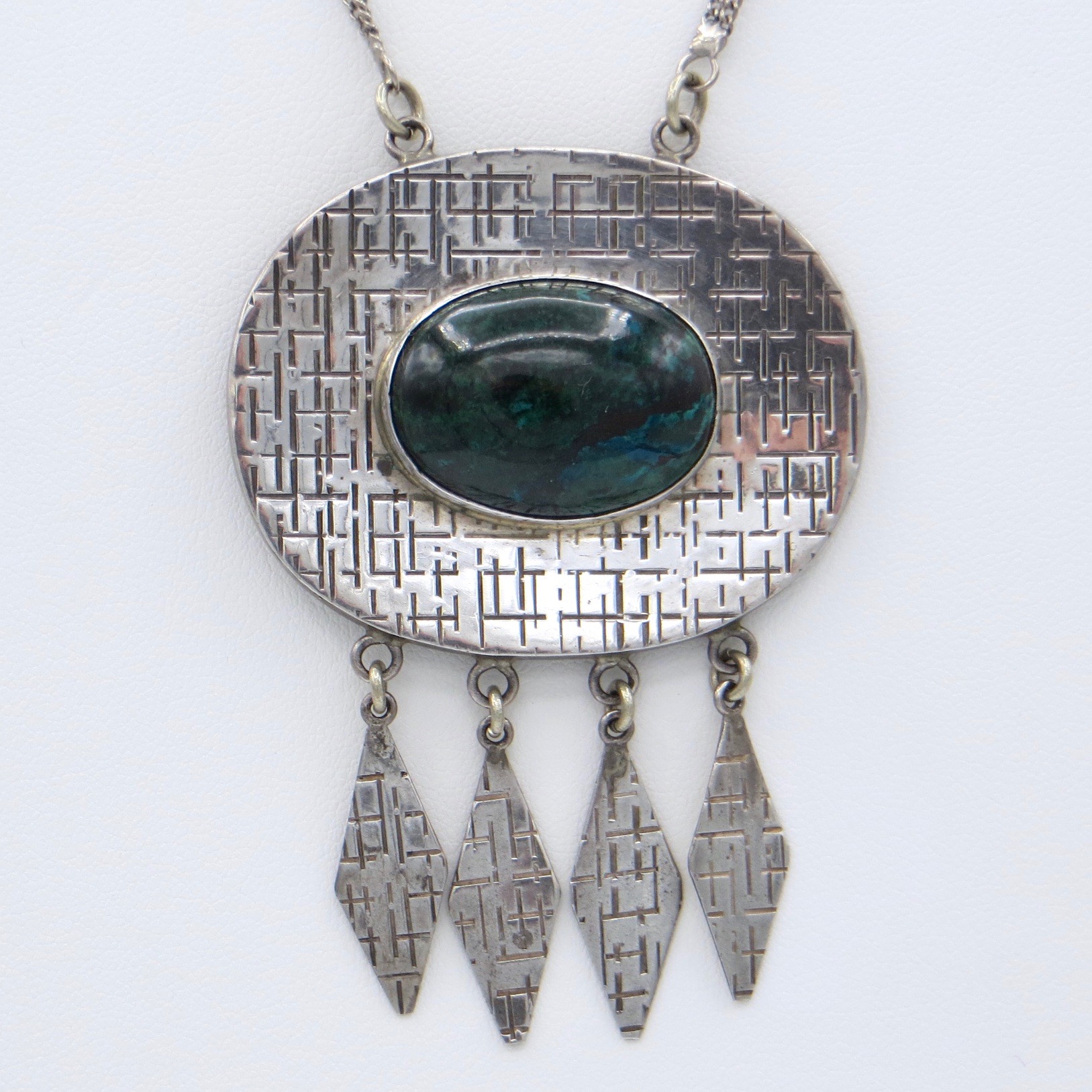 Silver Turquoise Necklace