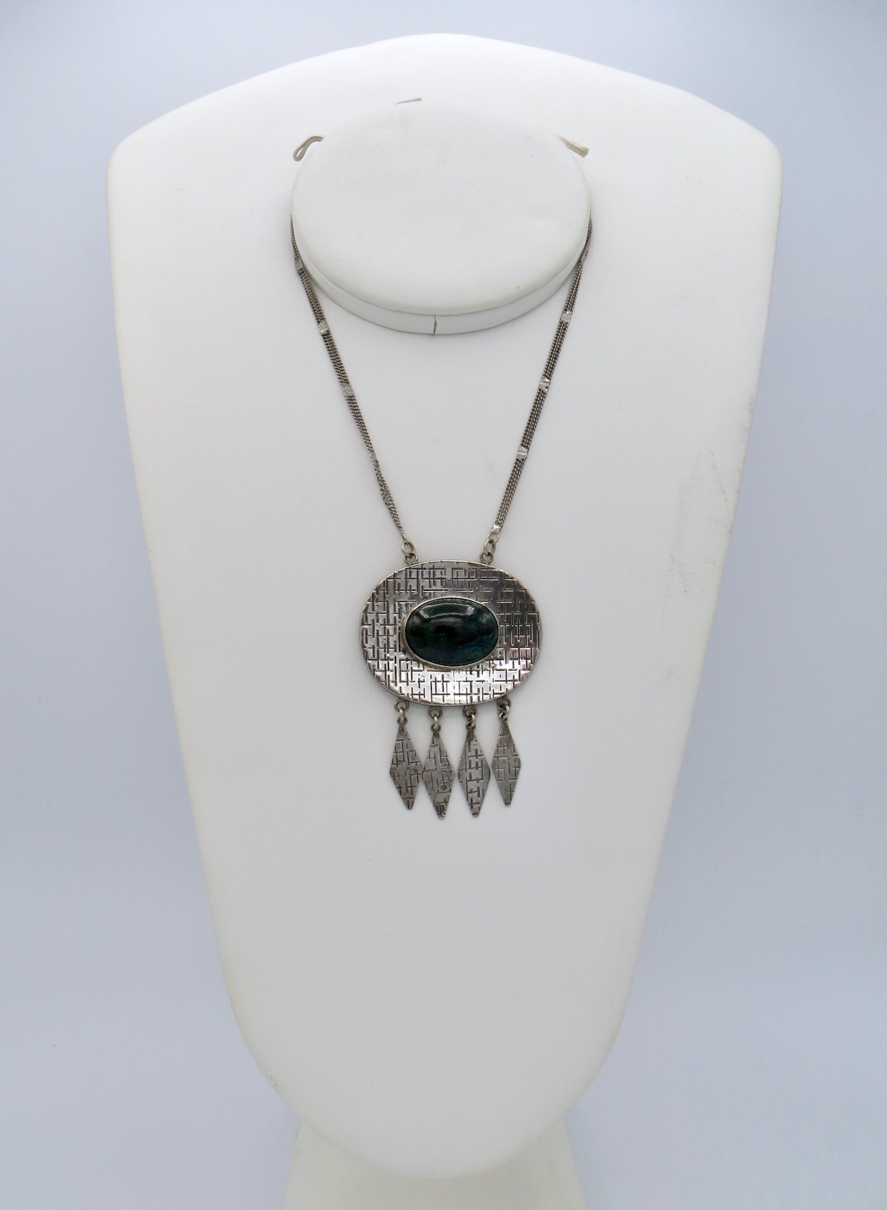 Silver Turquoise Necklace