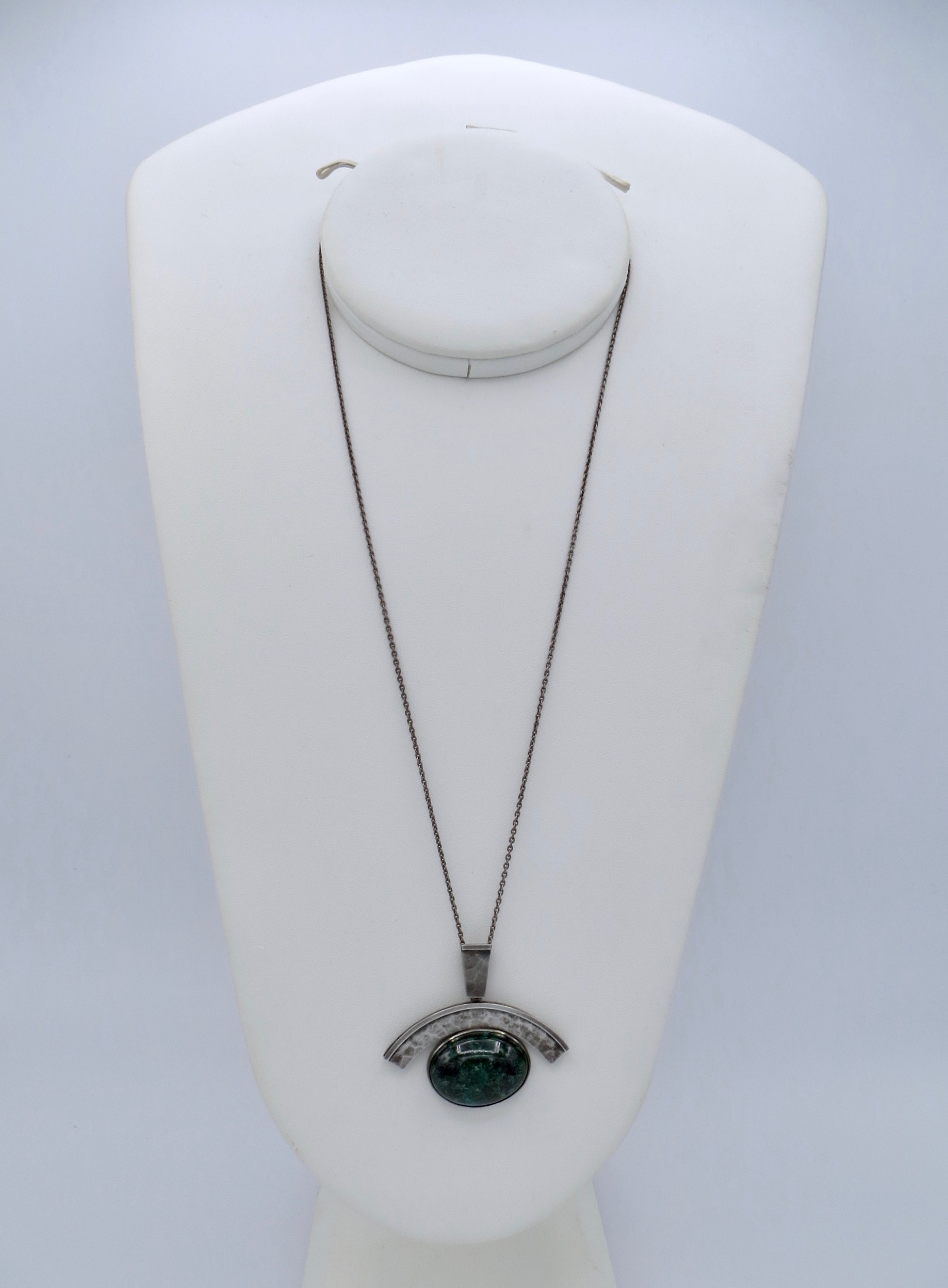 Silver Turquoise Necklace