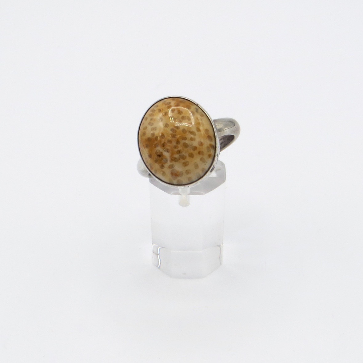 Silver and Shell Ring