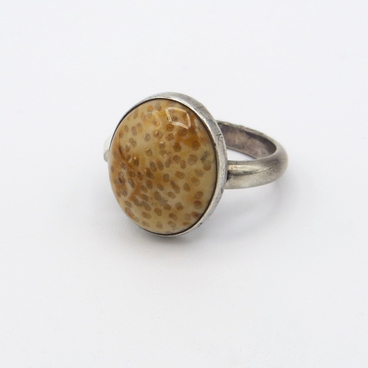 Silver and Shell Ring