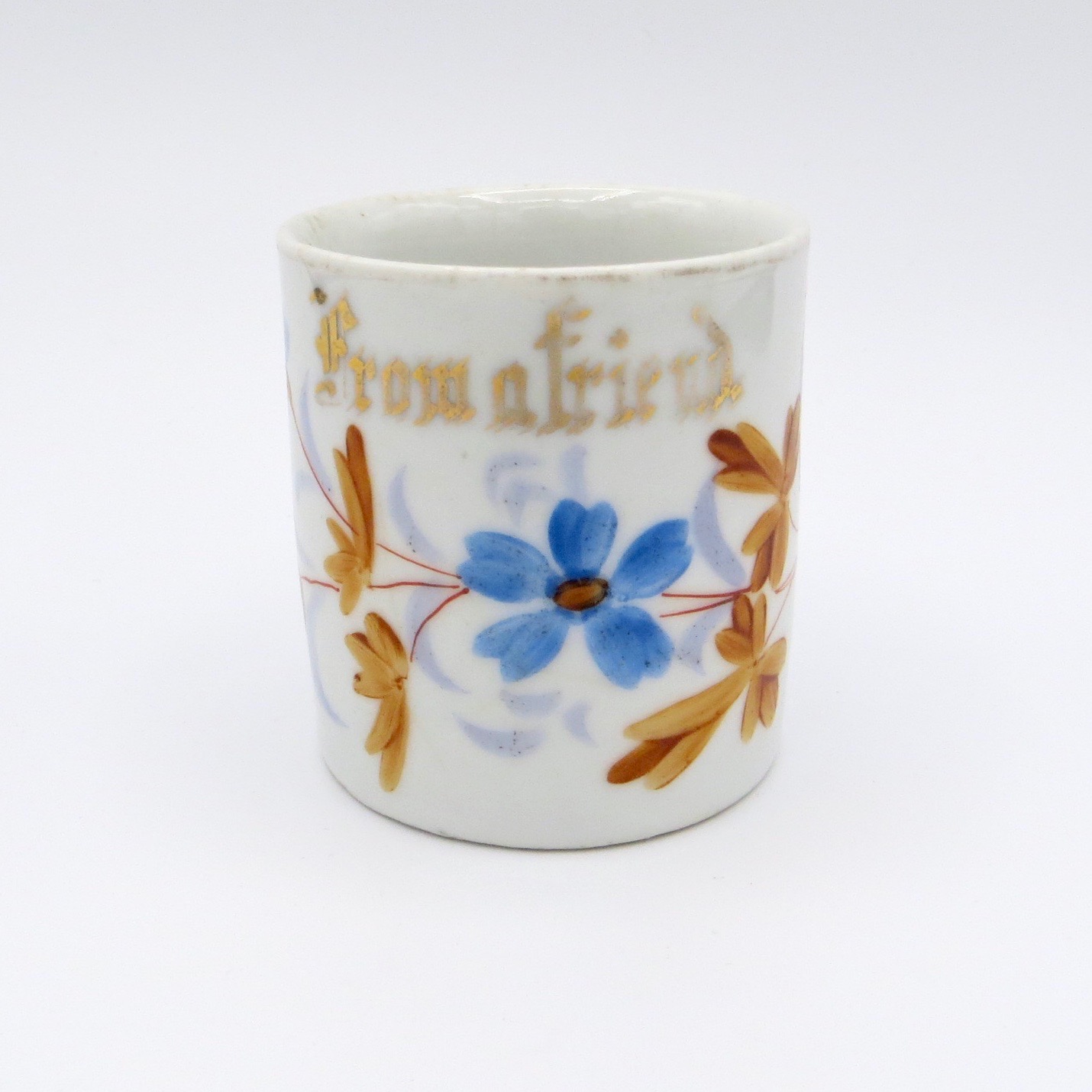 Victorian "From a Friend" Mug