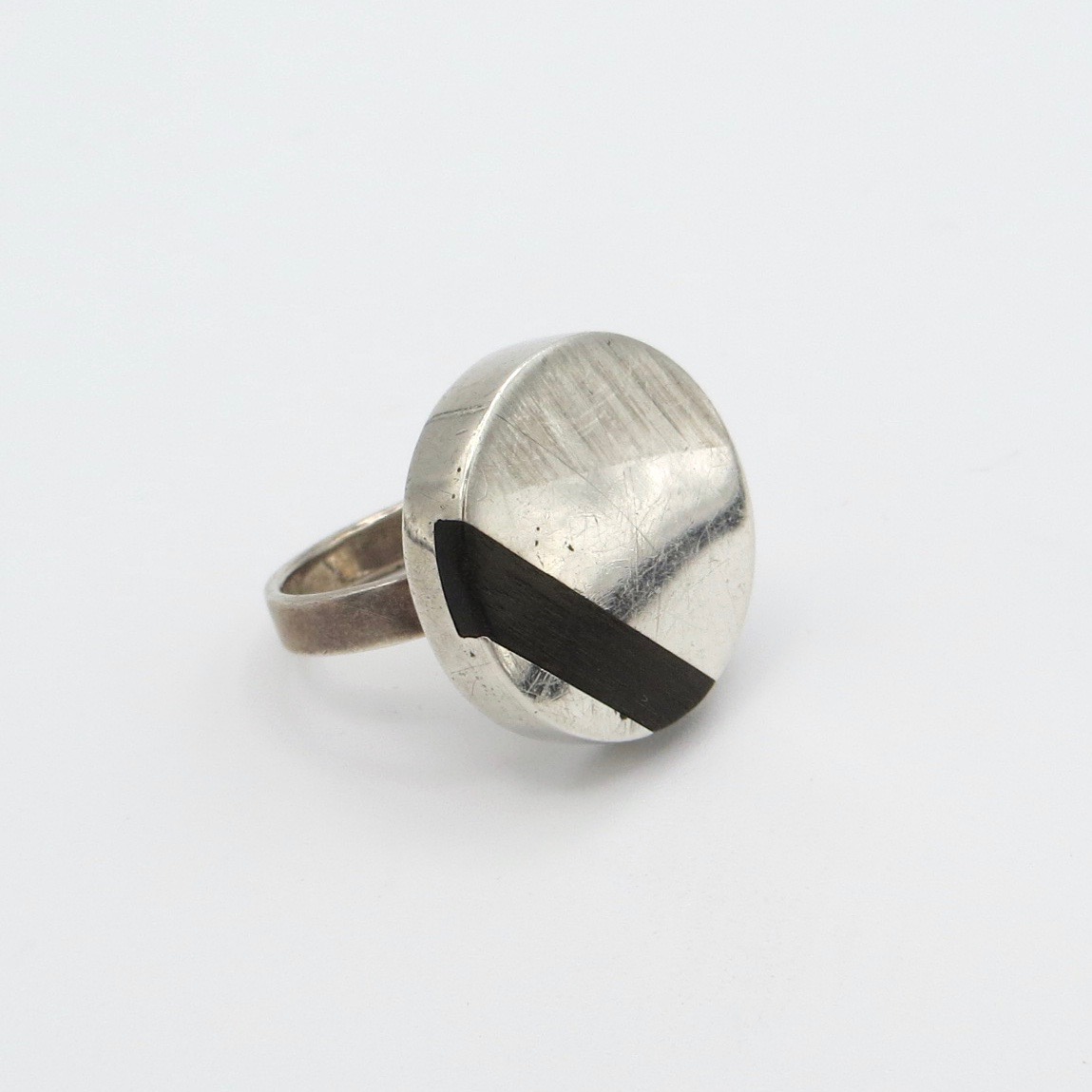 Silver & Ebony Ring