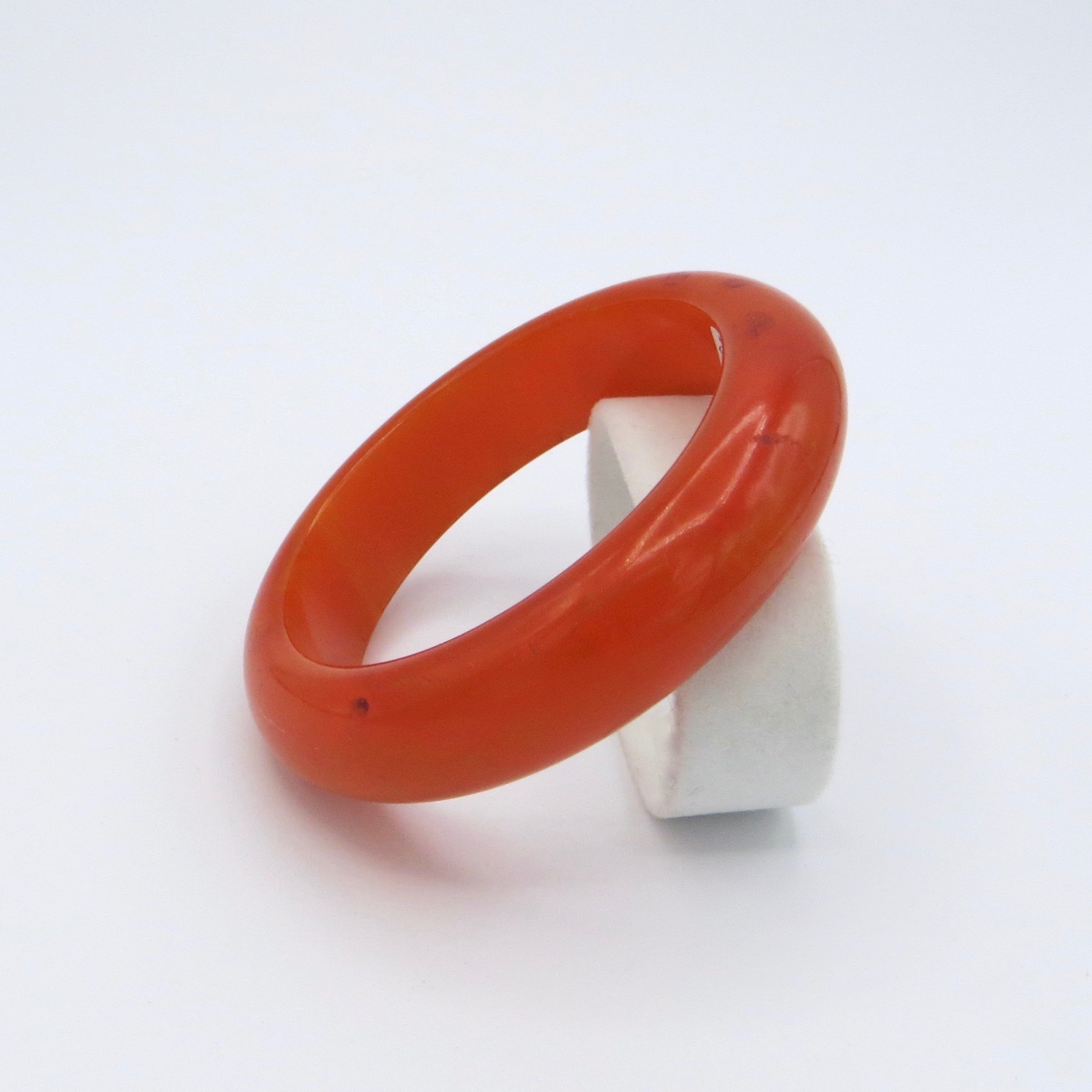 Orange Bakelite Bracelet