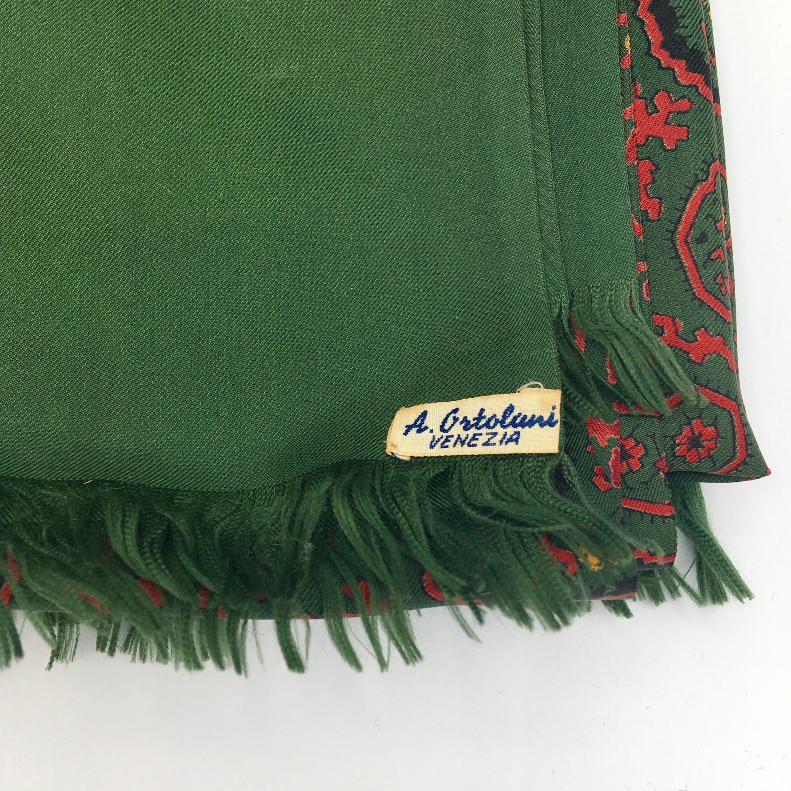 Paisley Italian Silk Scarf
