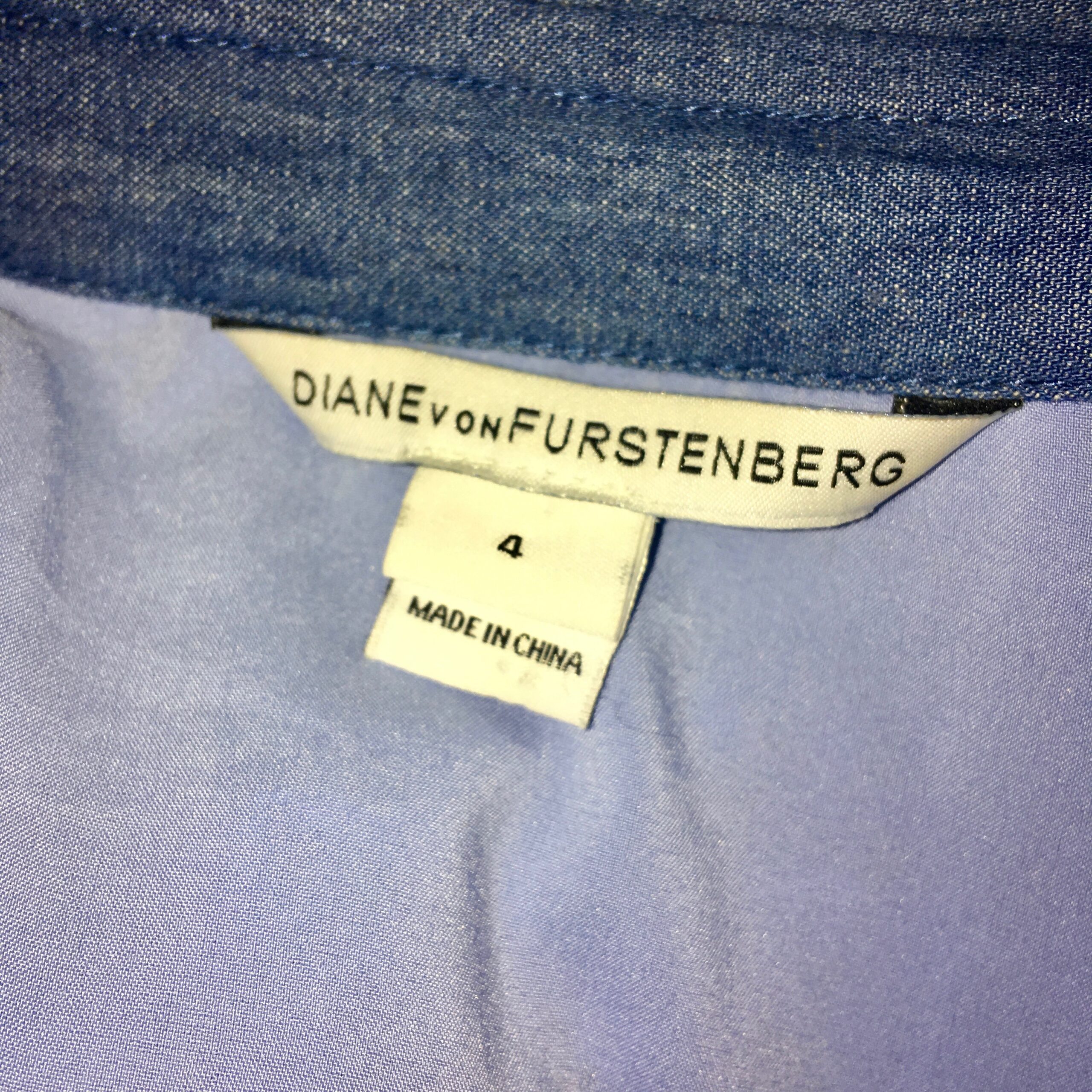 Diane Von Furstenberg Denim Dress