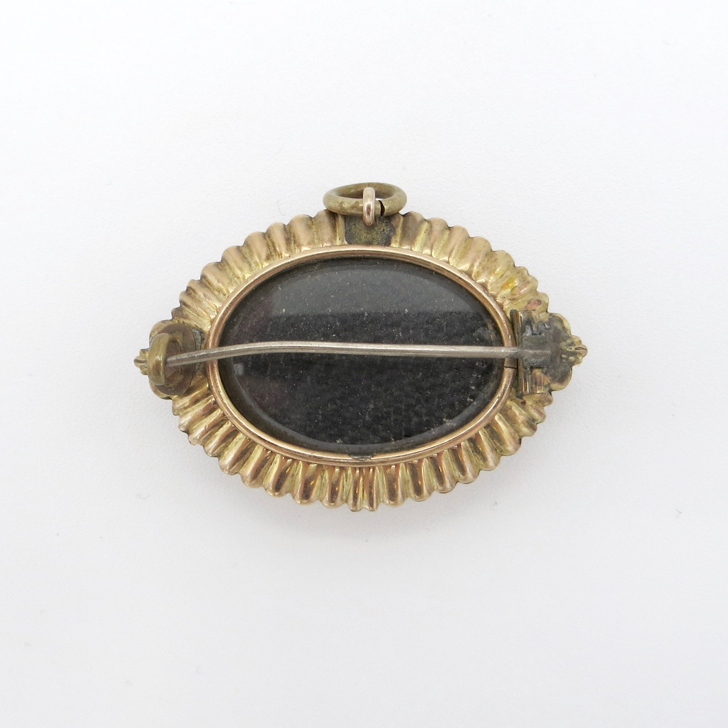 Floral Enamel Brooch