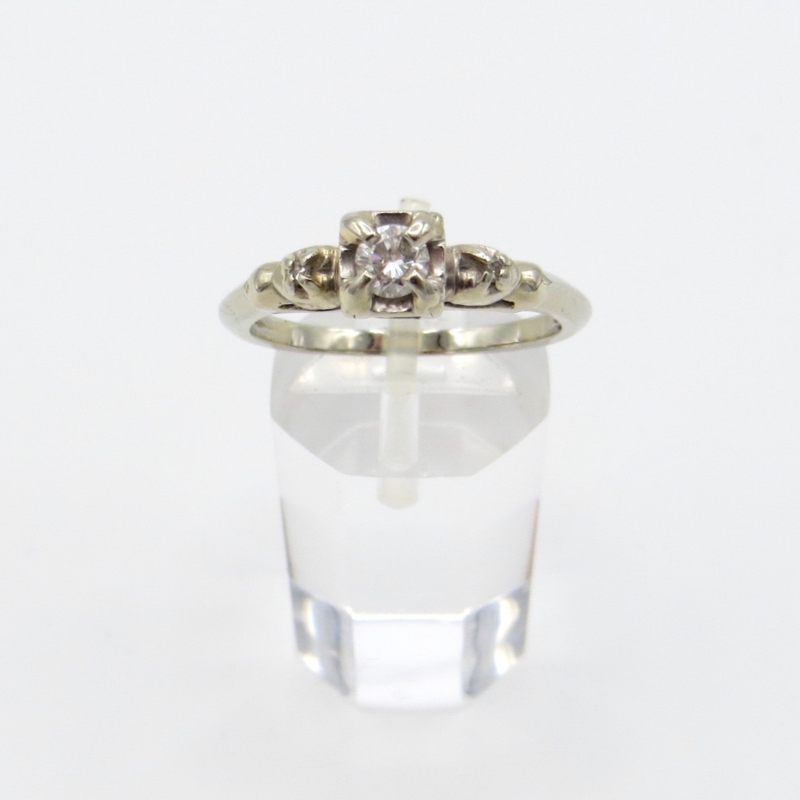 18kt Gold & Diamond Trinity Ring