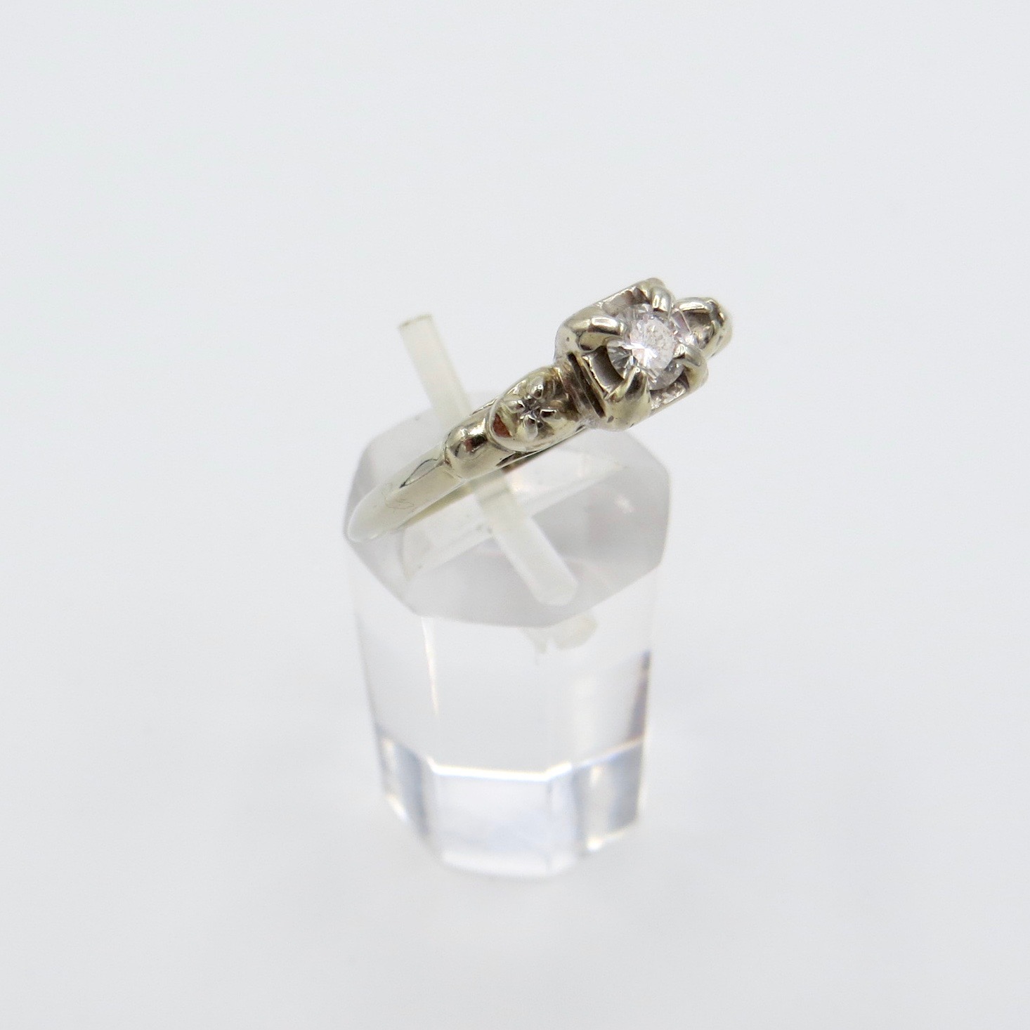 18kt Gold & Diamond Trinity Ring