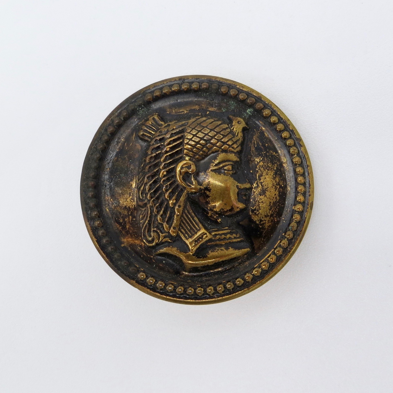 Victorian Cleopatra Button