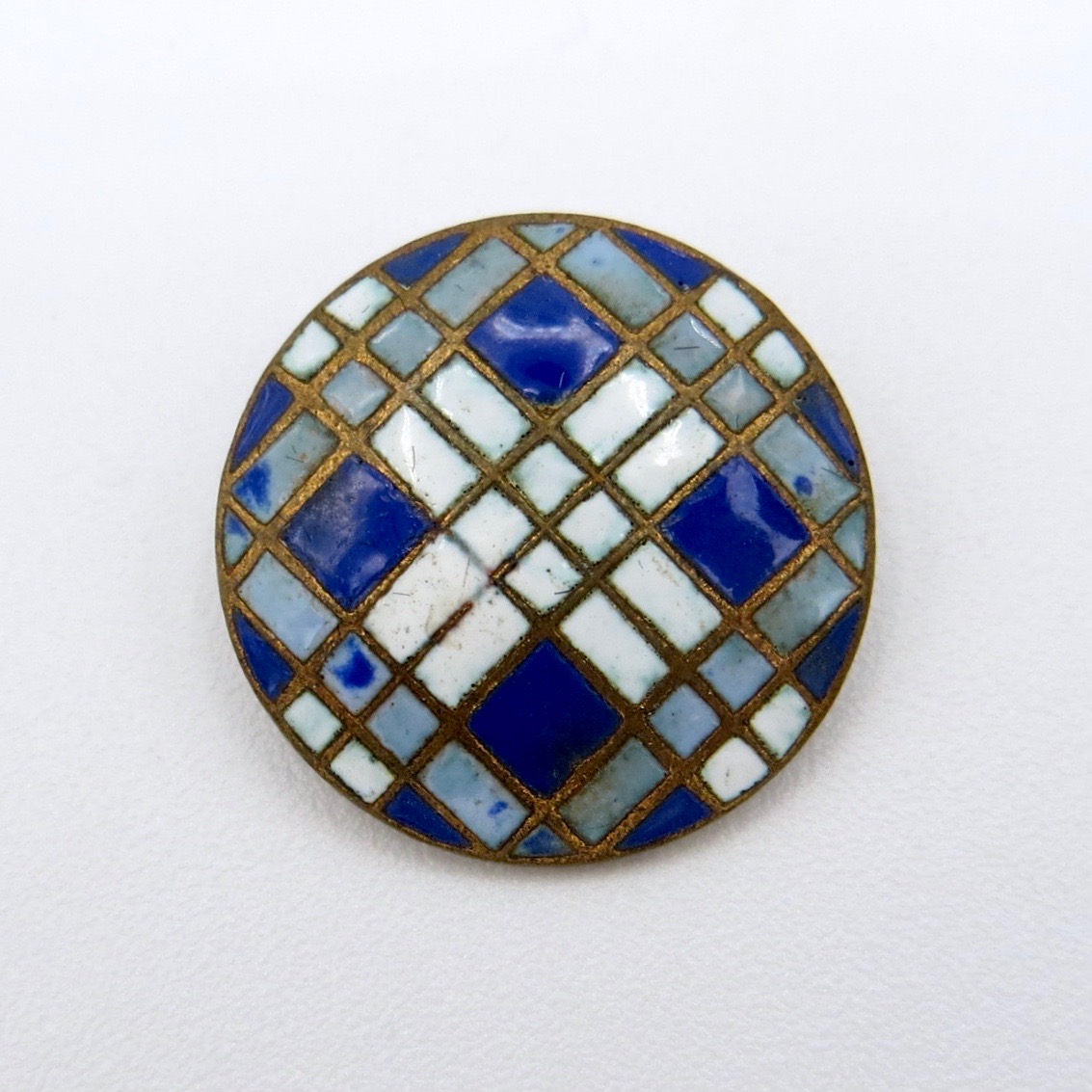 French Enamel Button