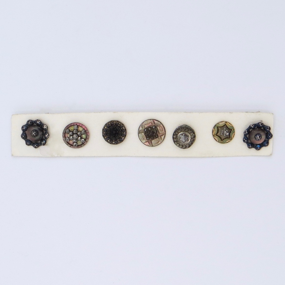 Eight Assorted Victorian Buttons