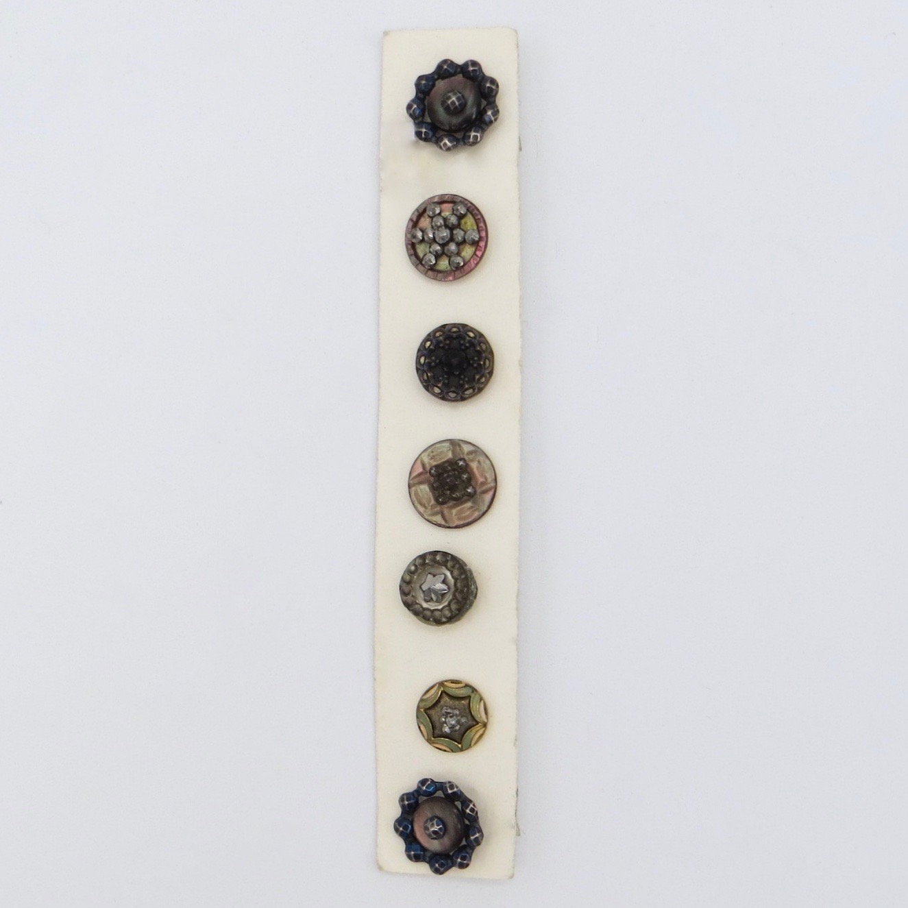 Eight Assorted Victorian Buttons