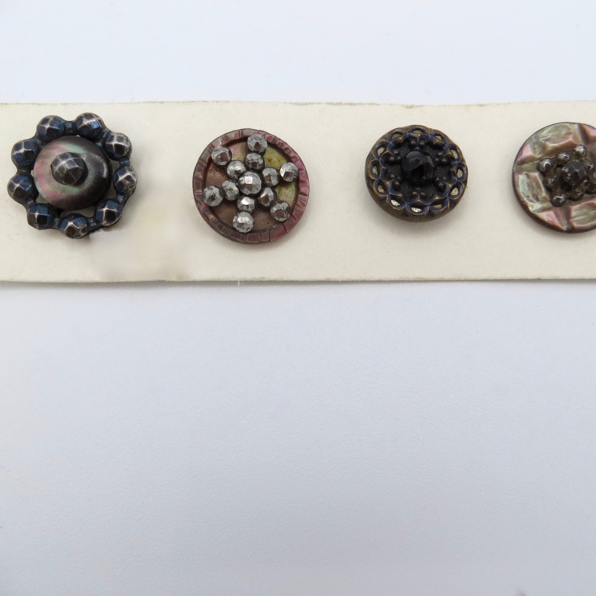 Eight Assorted Victorian Buttons