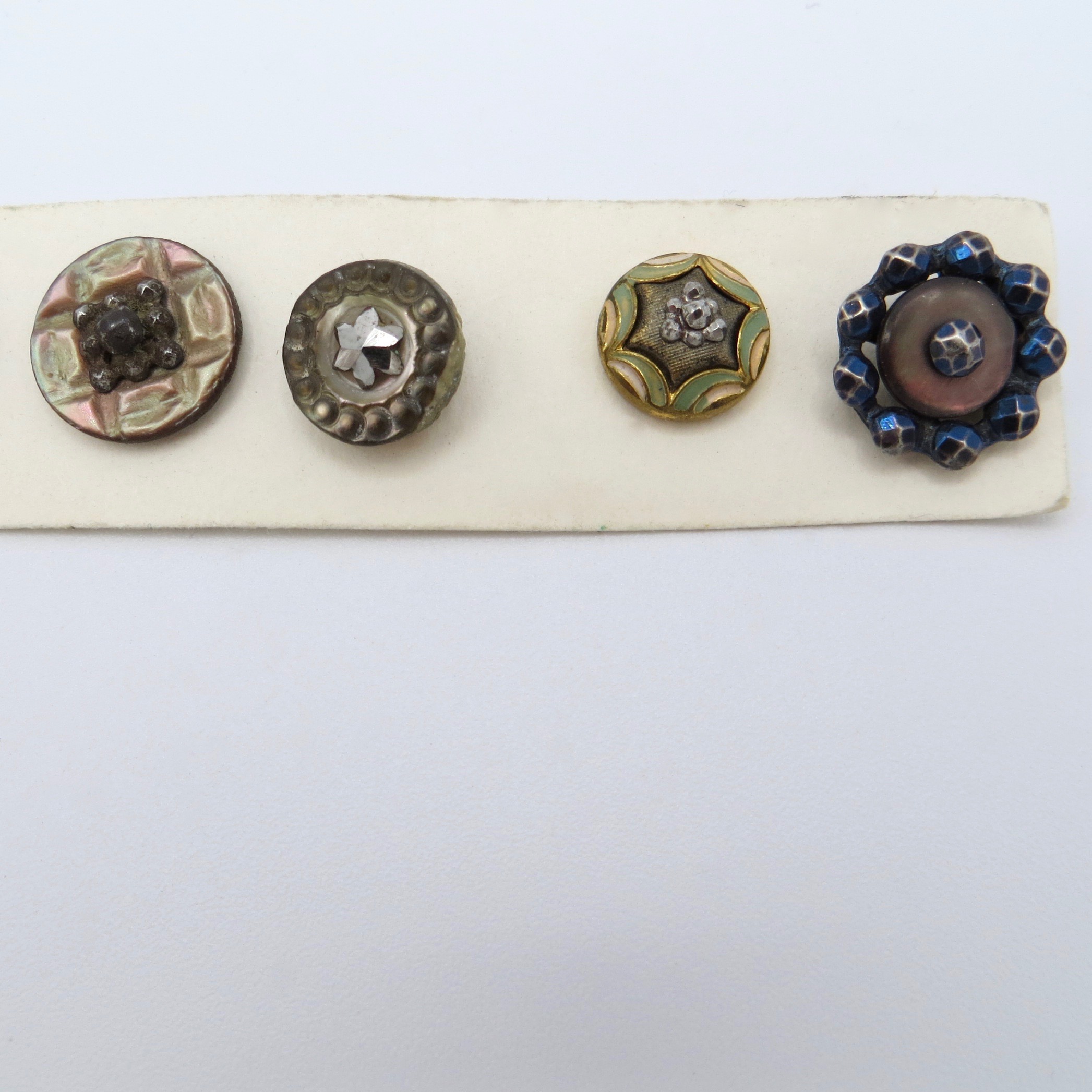 Eight Assorted Victorian Buttons