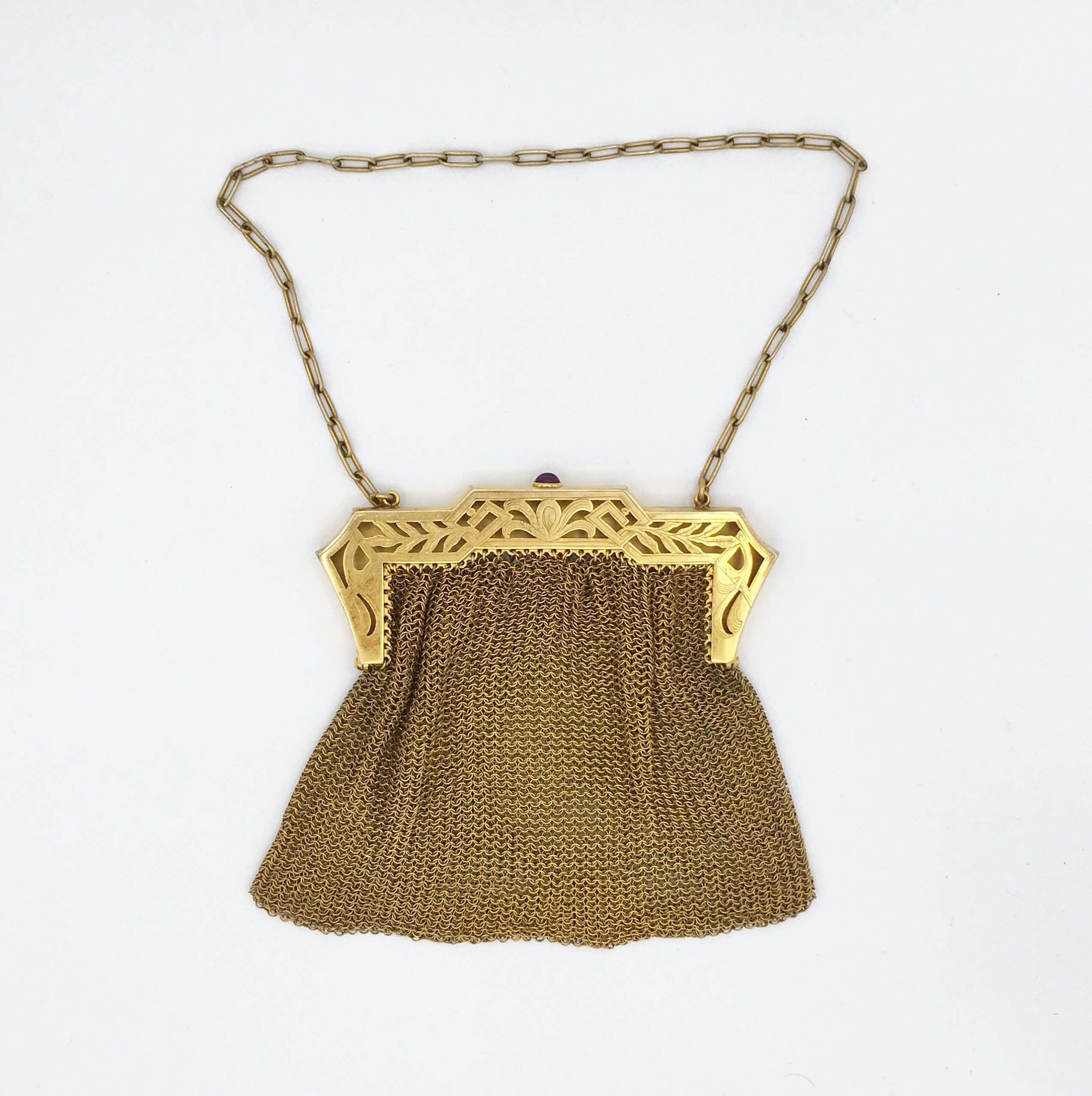 Gilt Chain Mesh Purse