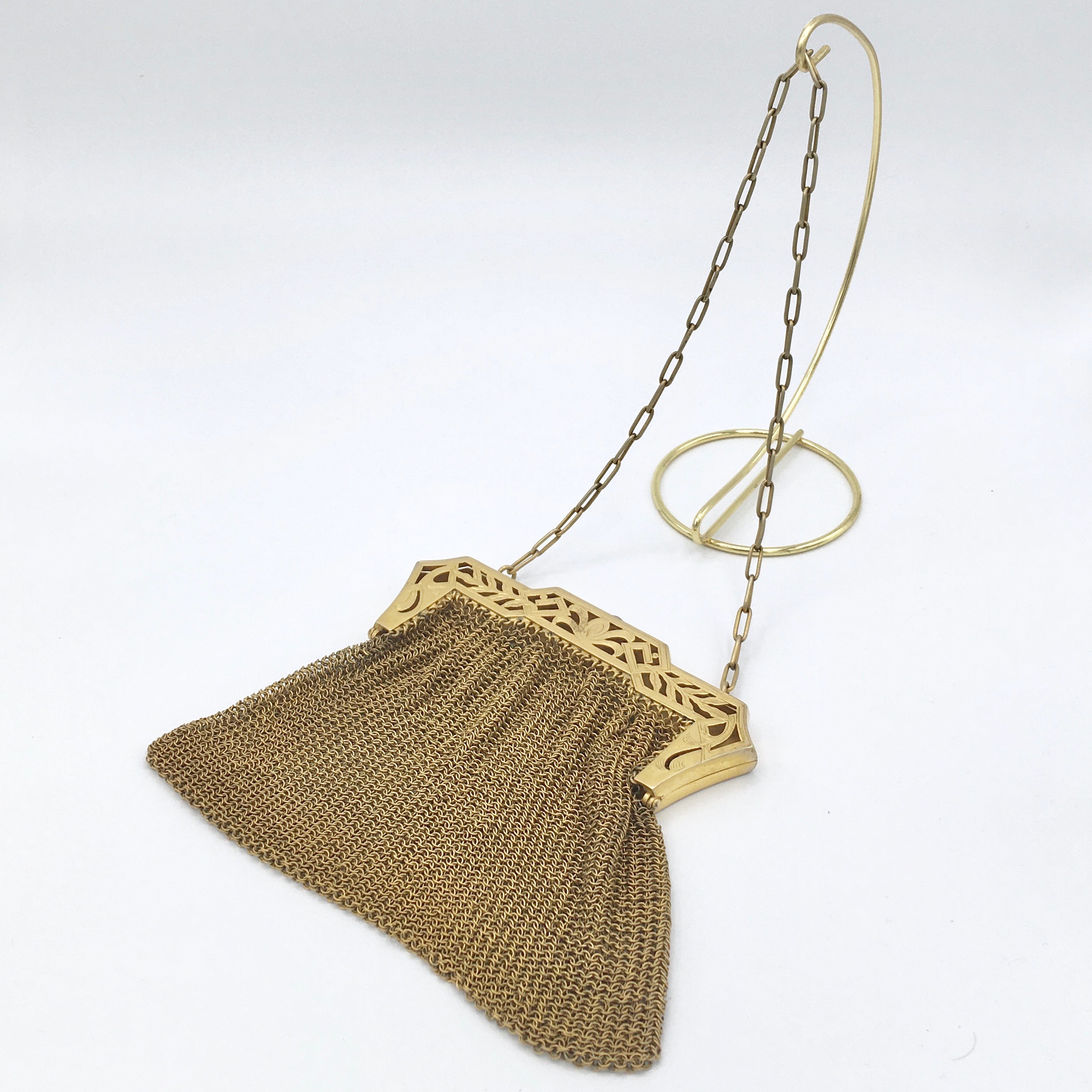 Gilt Chain Mesh Purse