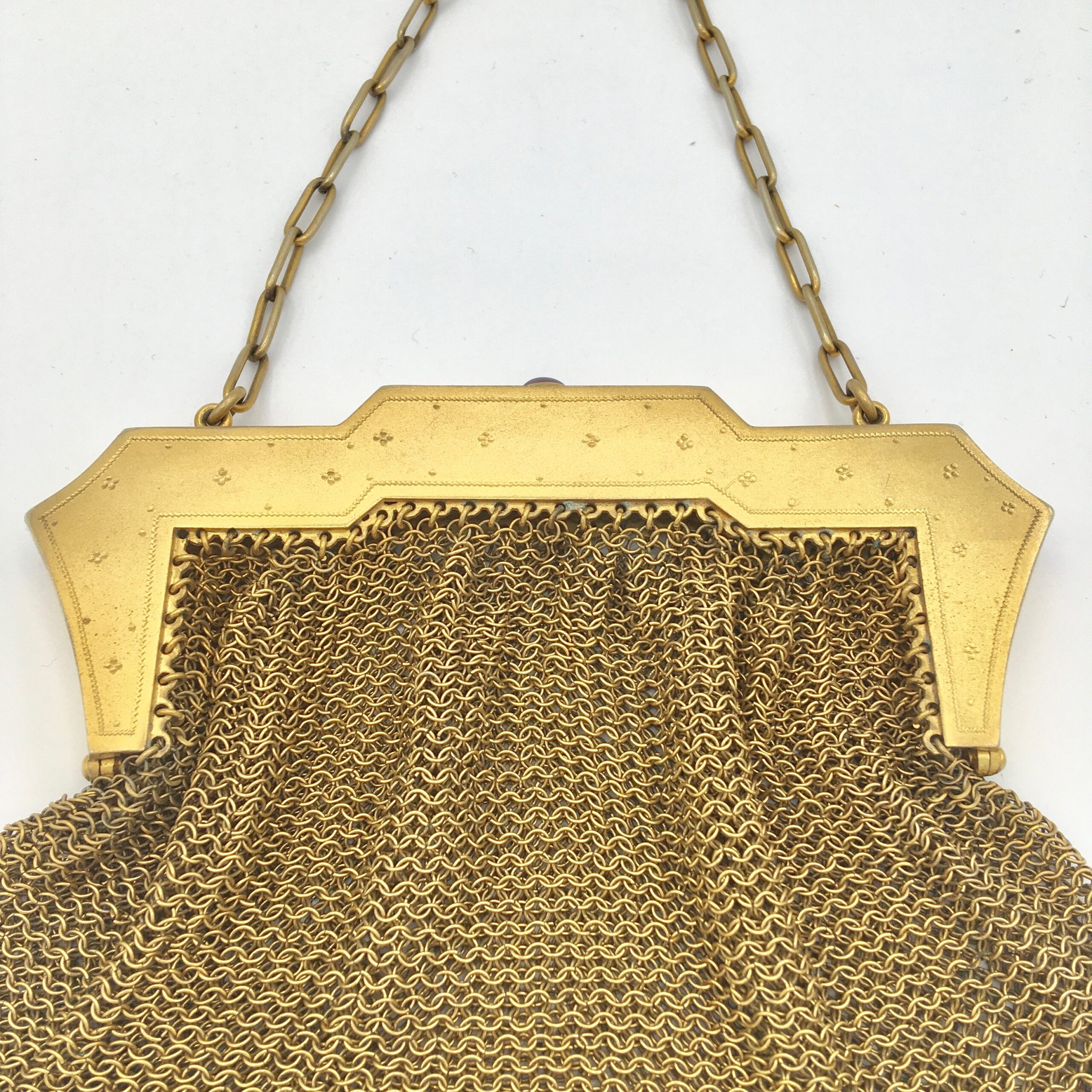 Gilt Chain Mesh Purse