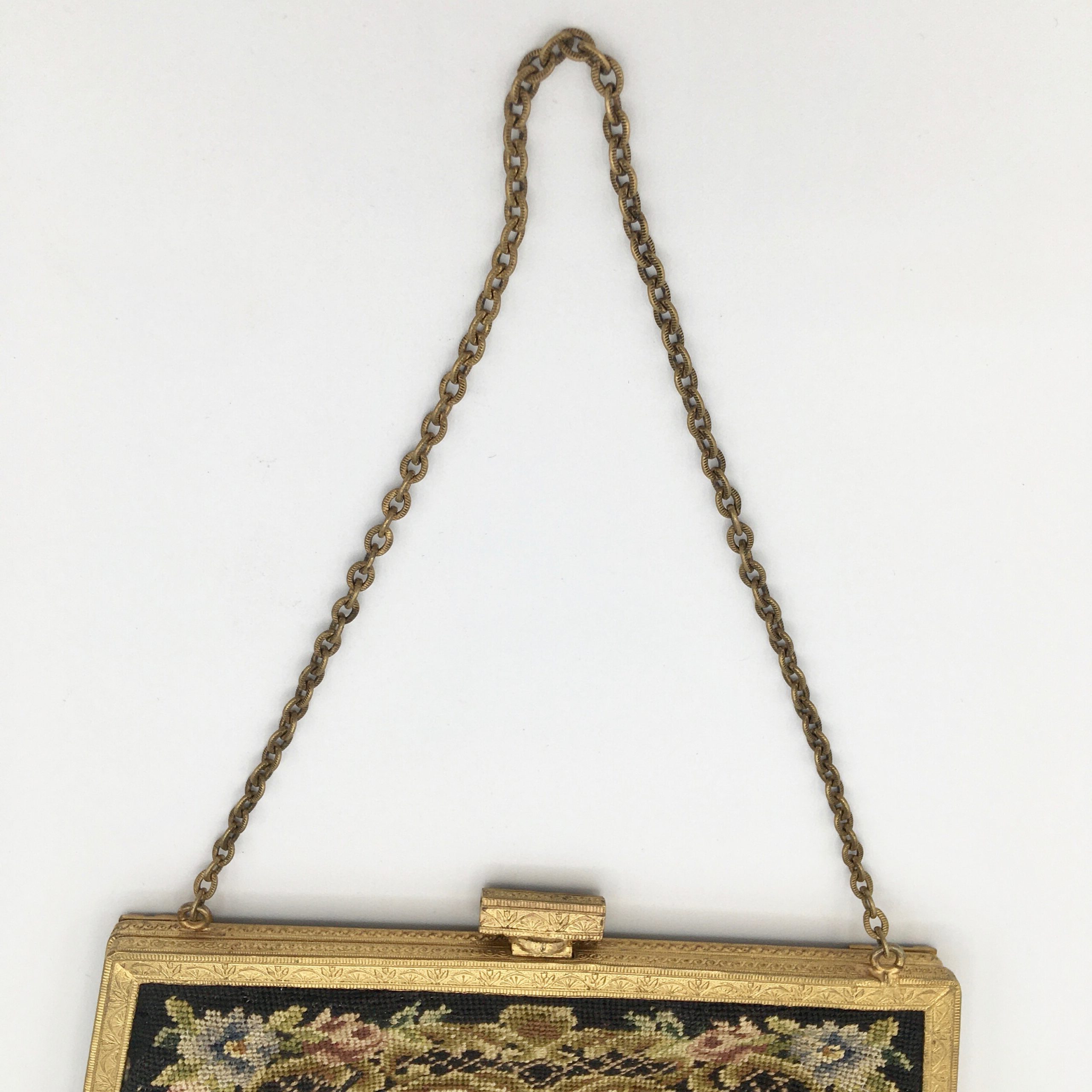 Vintage Beaded & Needlepoint Floral Purse France – The Jewelry Lady's Store