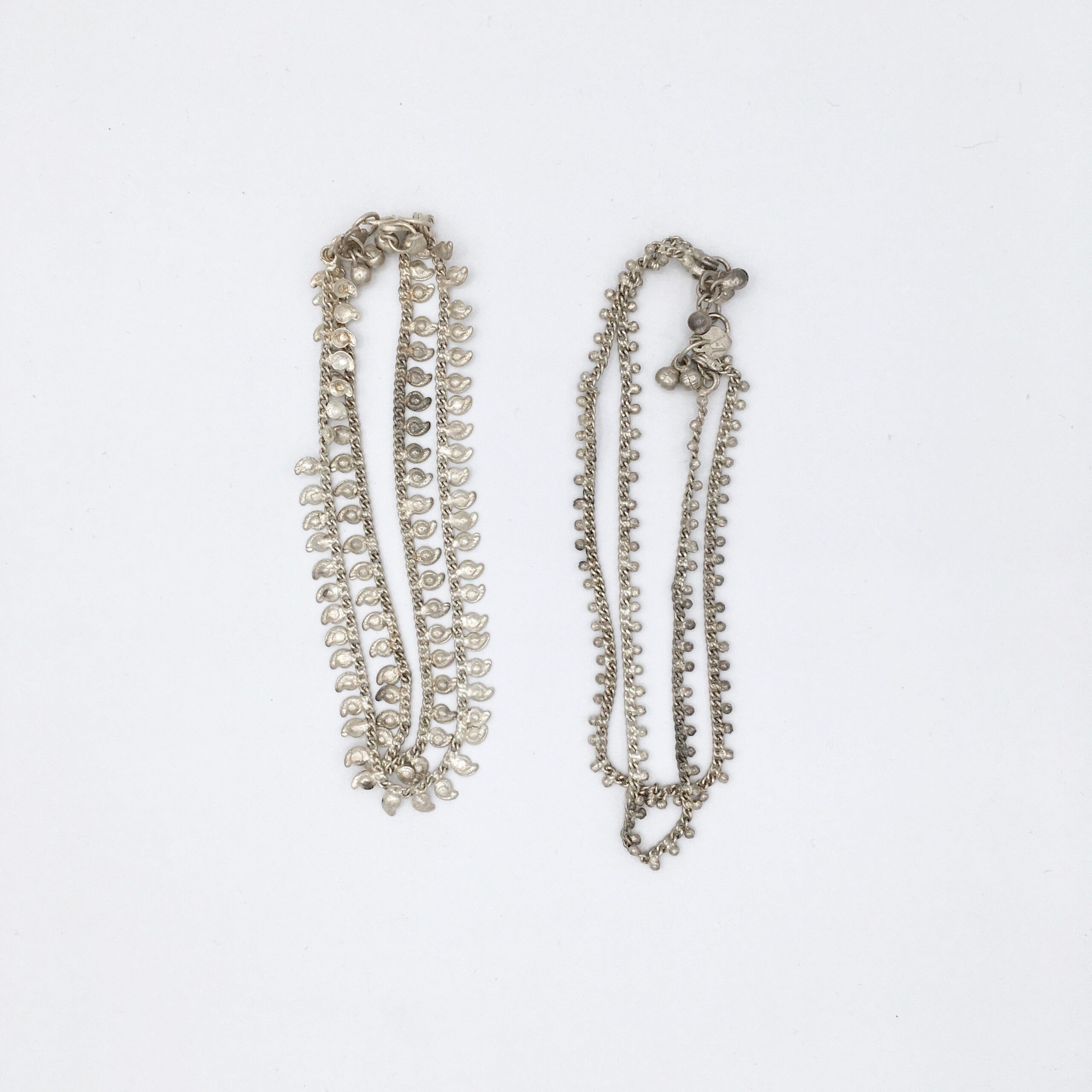 Silver Indian Anklets