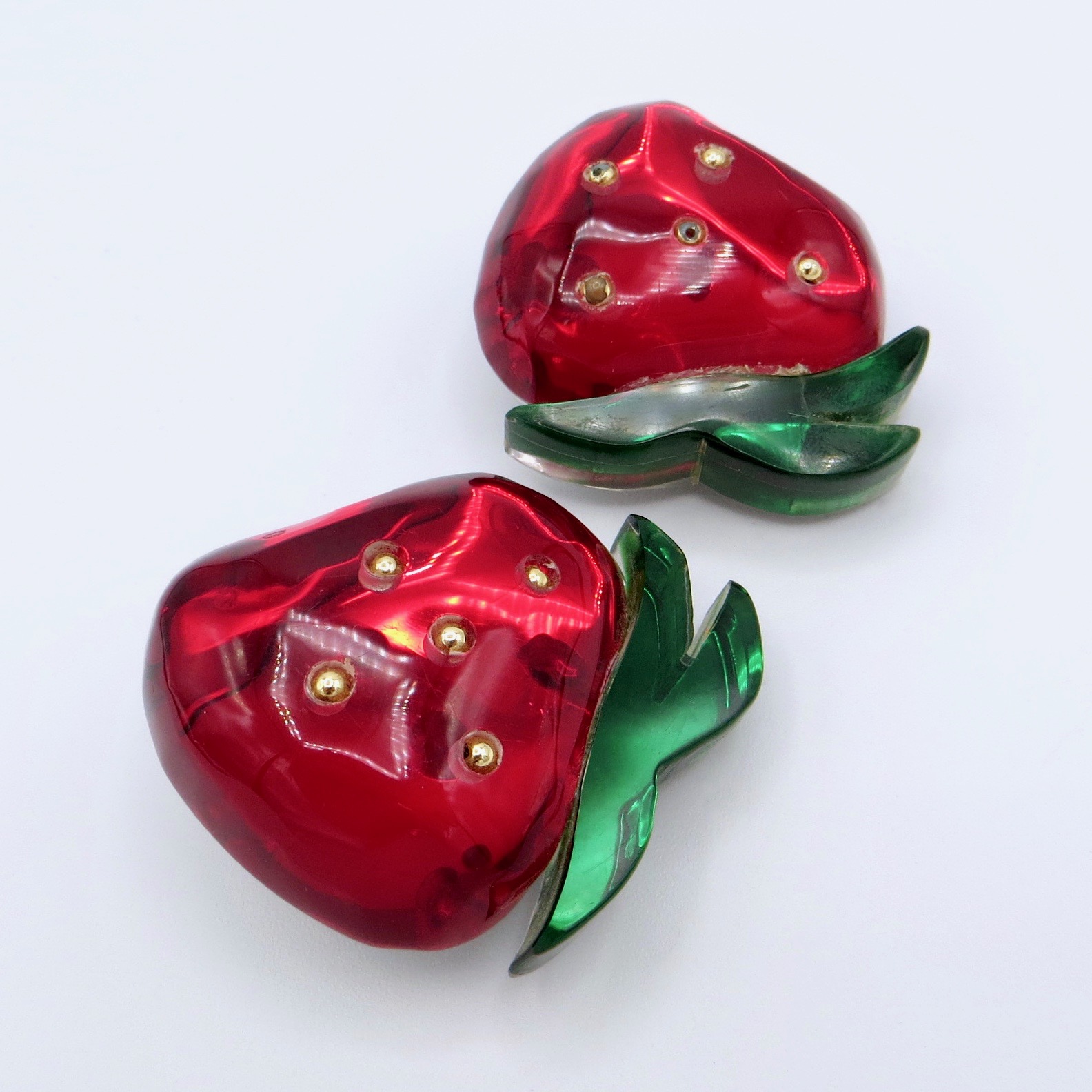 Strawberry Clip-On Earrings