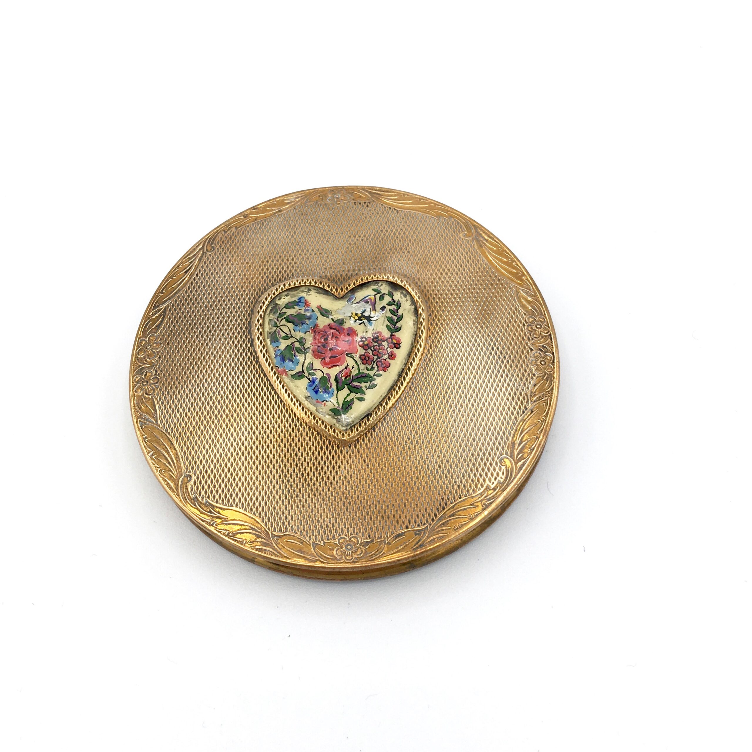 Painted Heart Compact