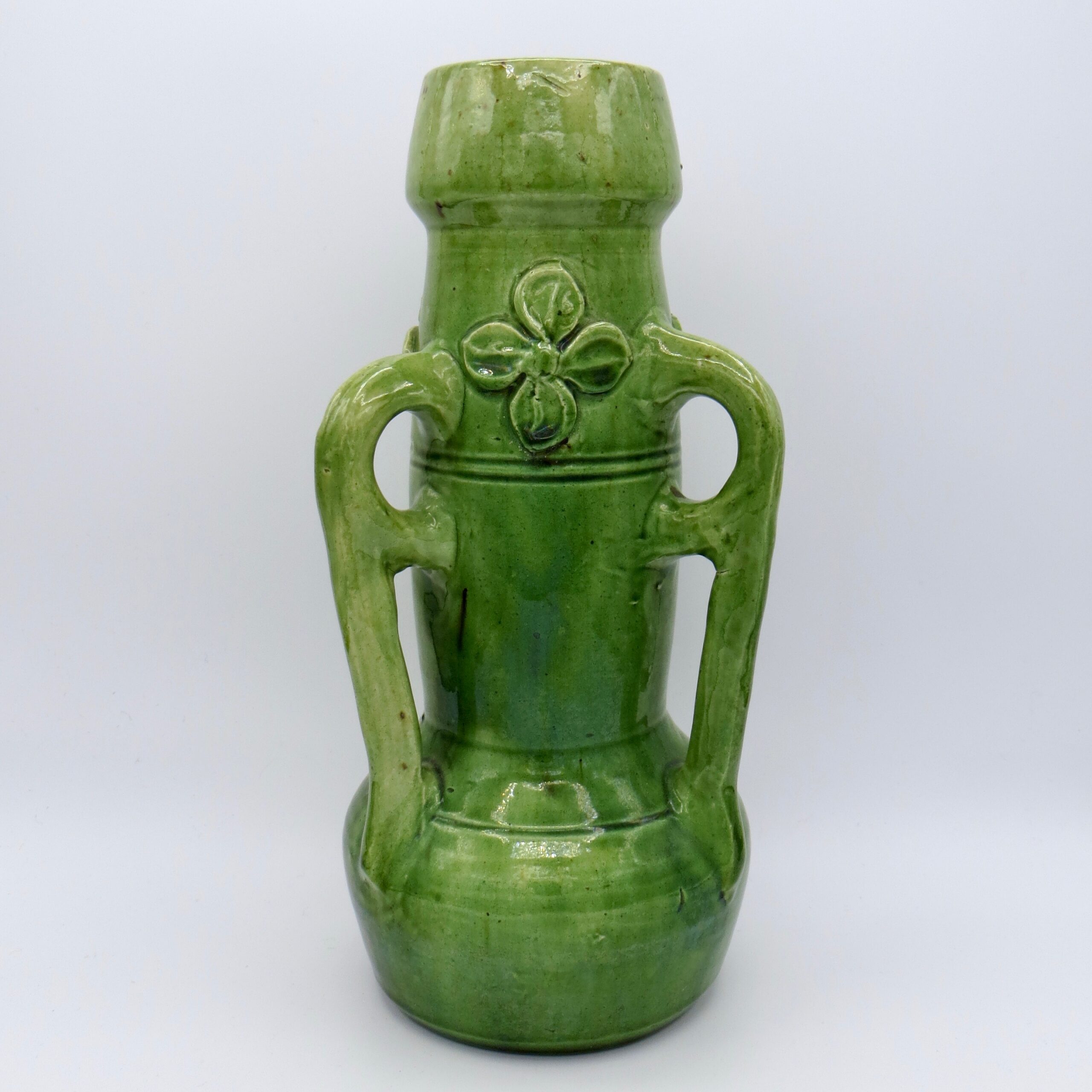 Green Arts & Crafts Vase