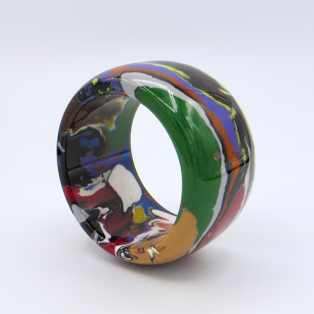 Sobral Marbelized Resin Bracelet