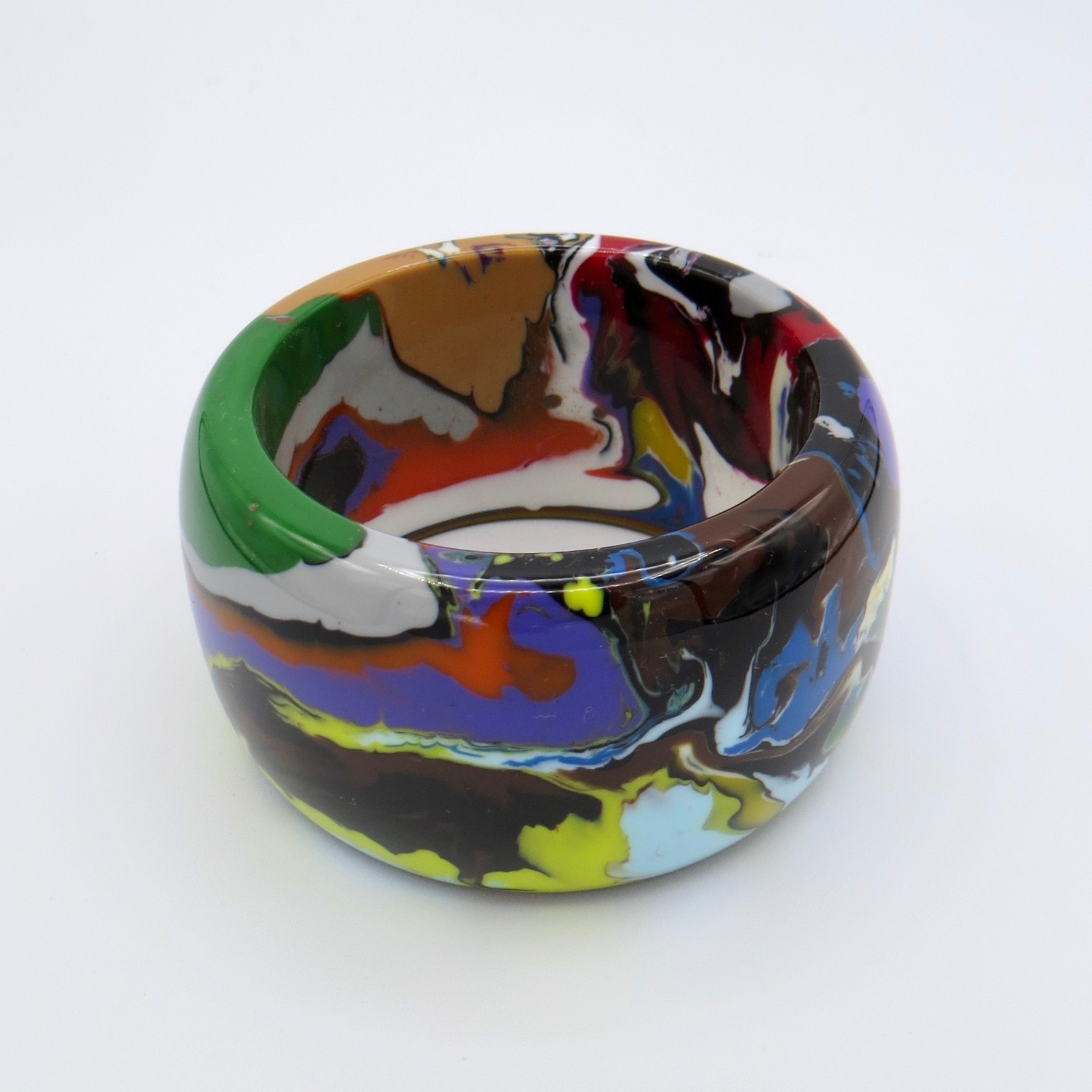Sobral Marbelized Resin Bracelet