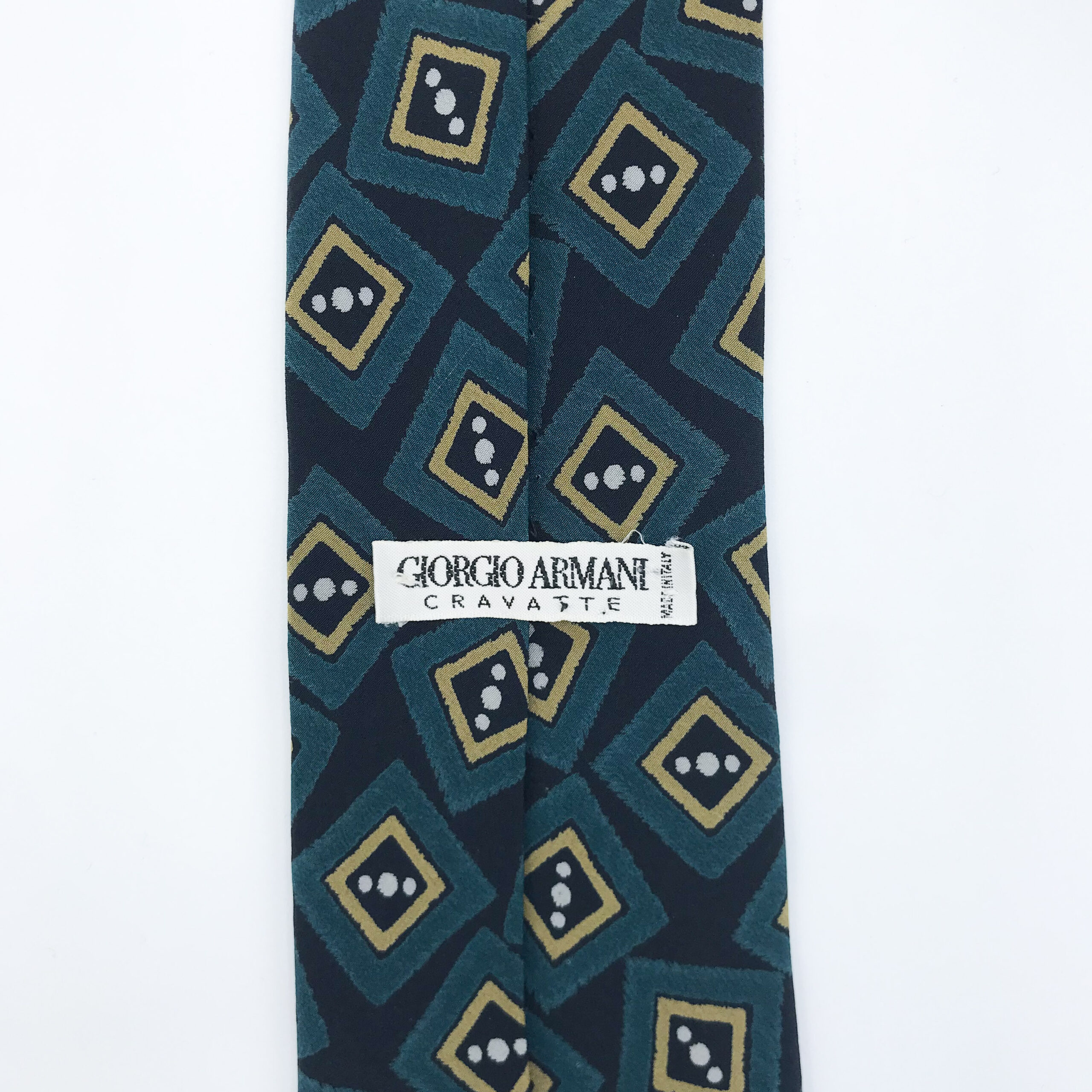 Armani Patterned Silk Tie