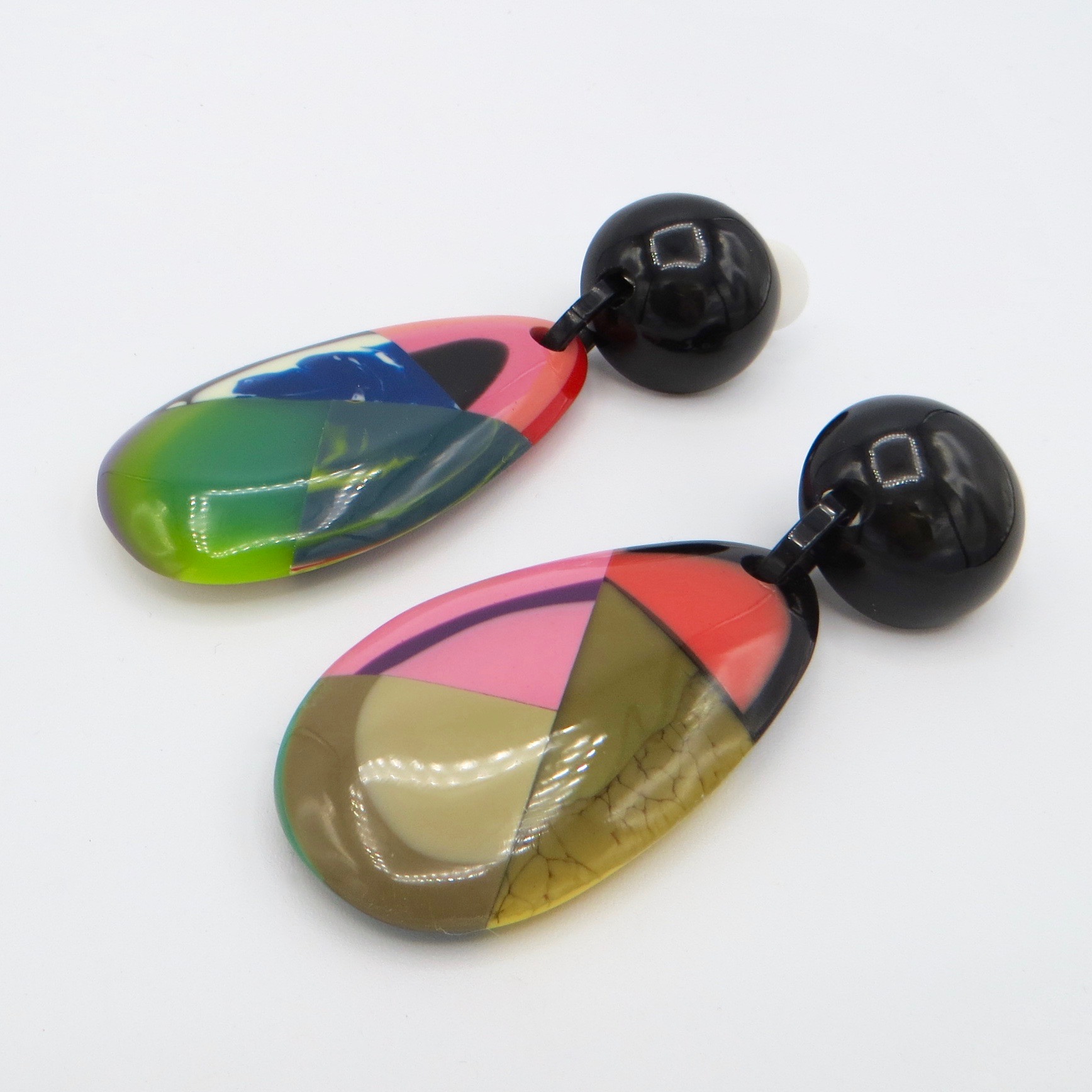 Marion Godart Clip-On Drop Earrings