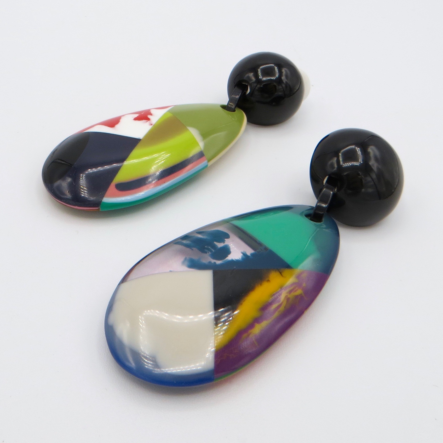 Marion Godart Clip-On Drop Earrings
