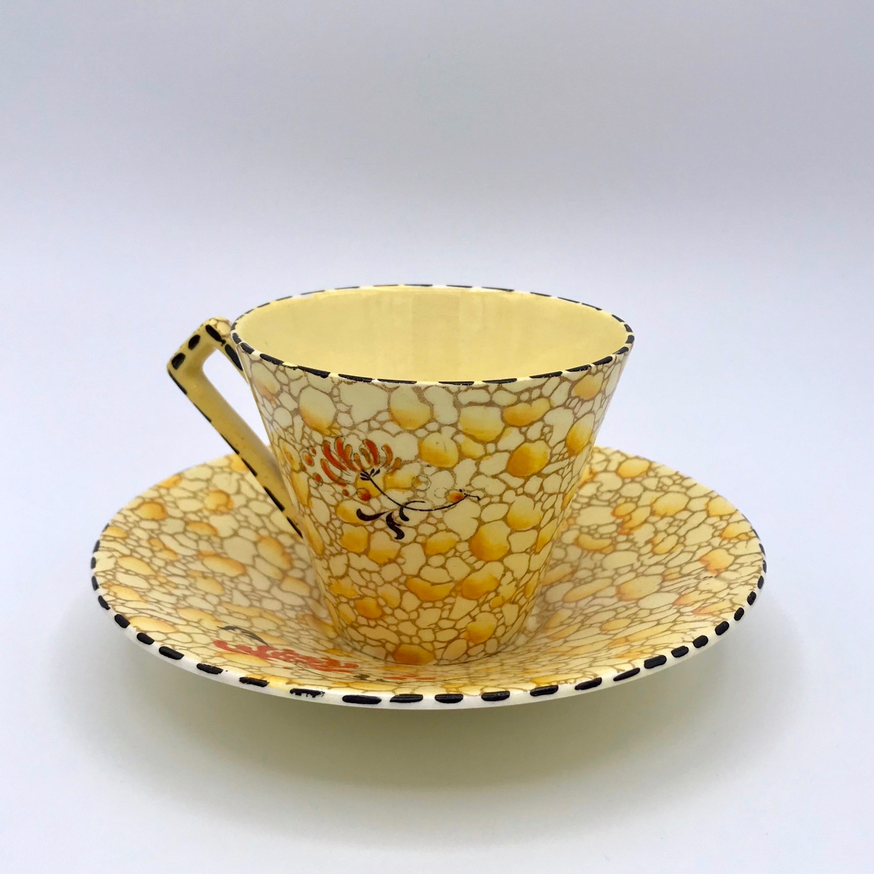 Royal Winton Pebble Chintz Cup & Saucer