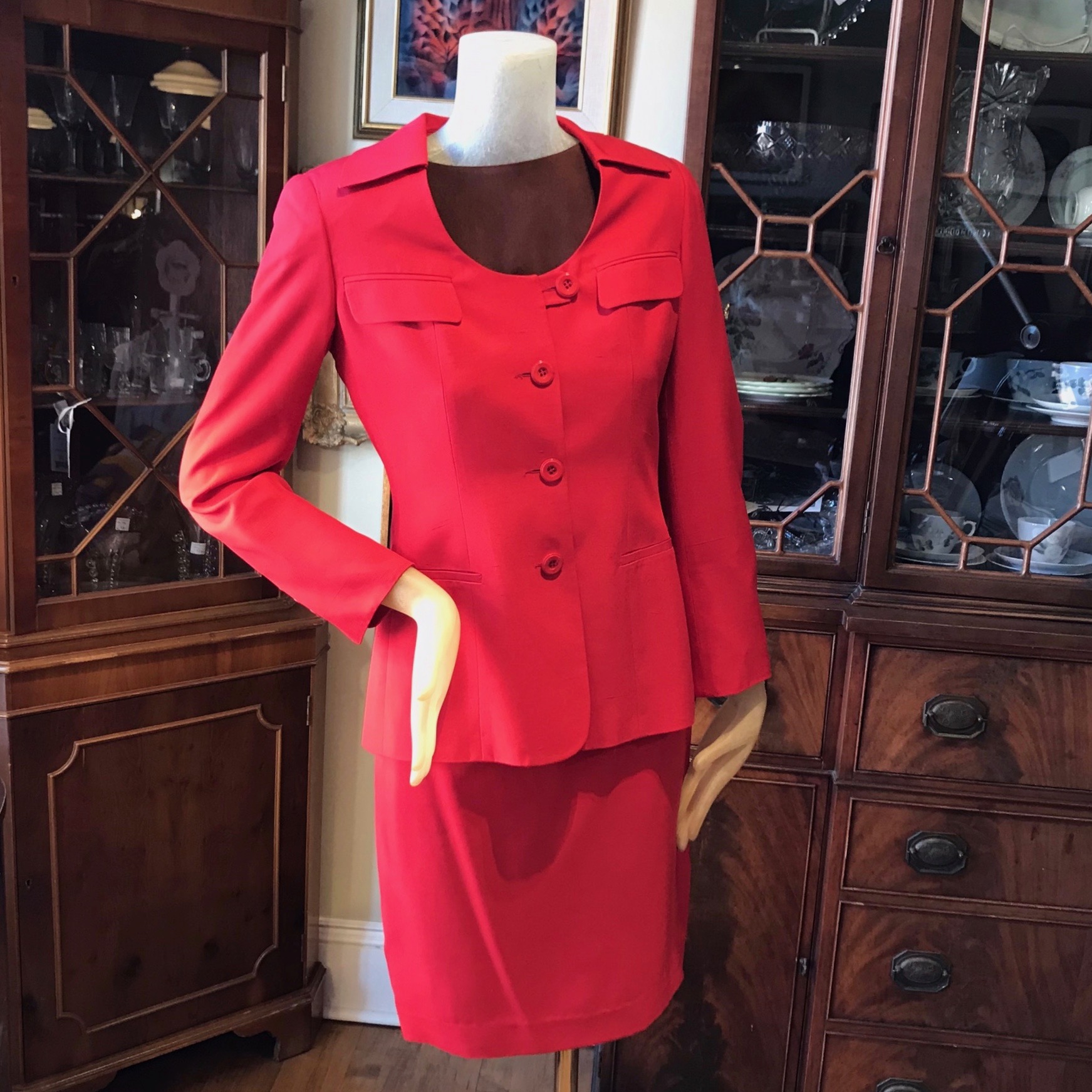 Red Italian Suit (1970s)