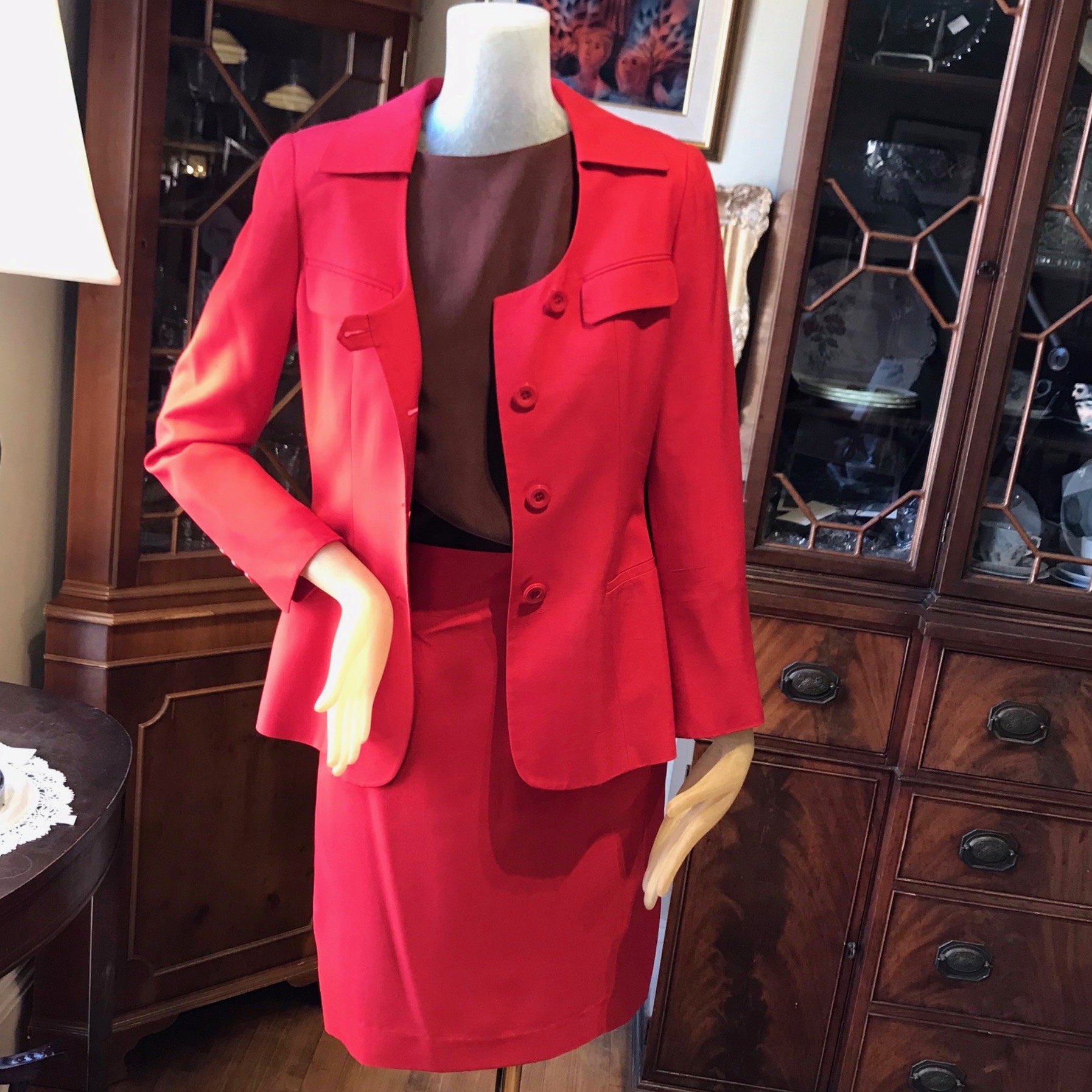 Red Italian Suit (1970s)