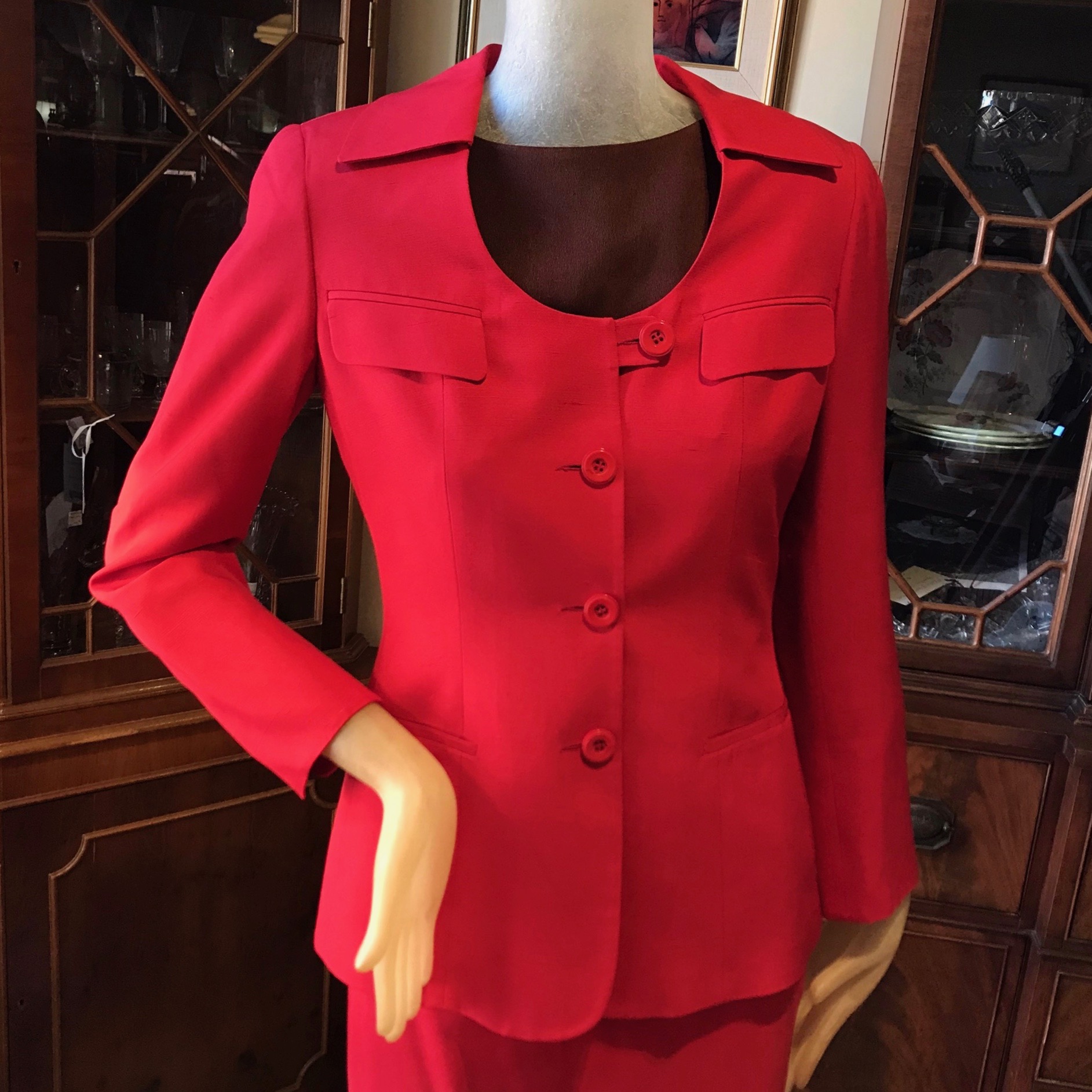 Red Italian Suit (1970s)