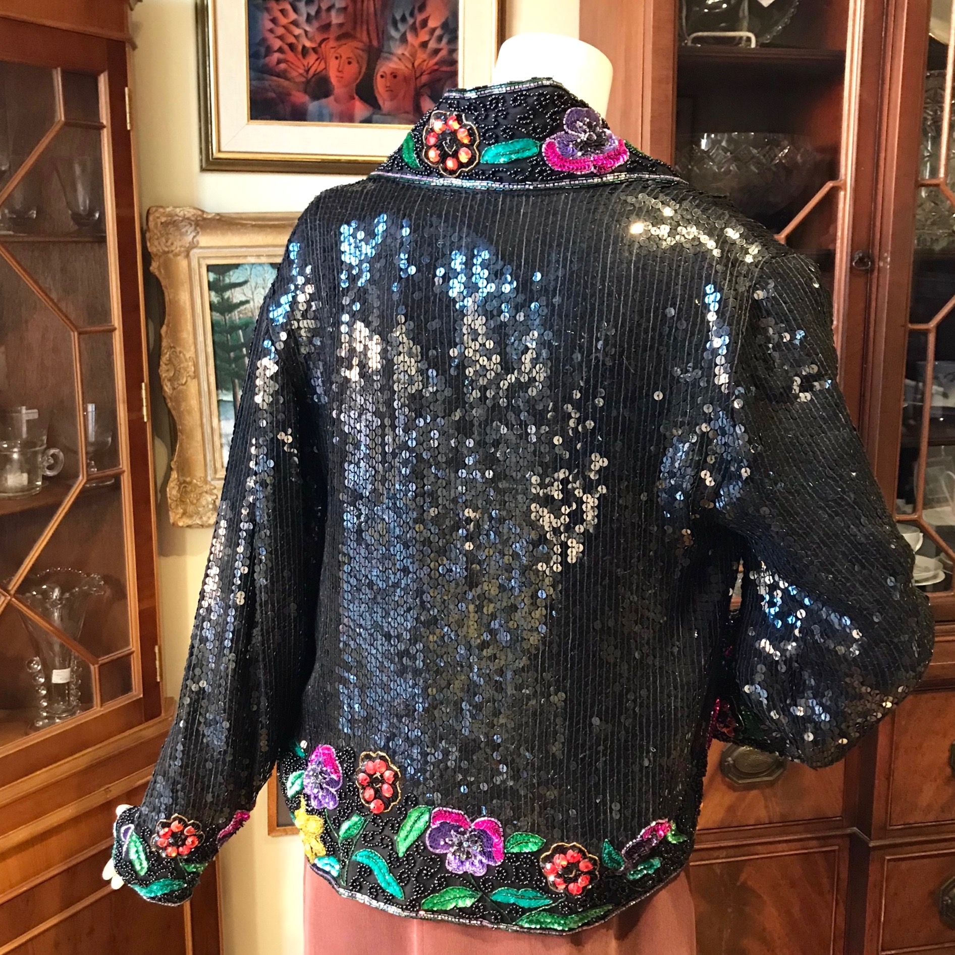 Floral Beaded Jacket