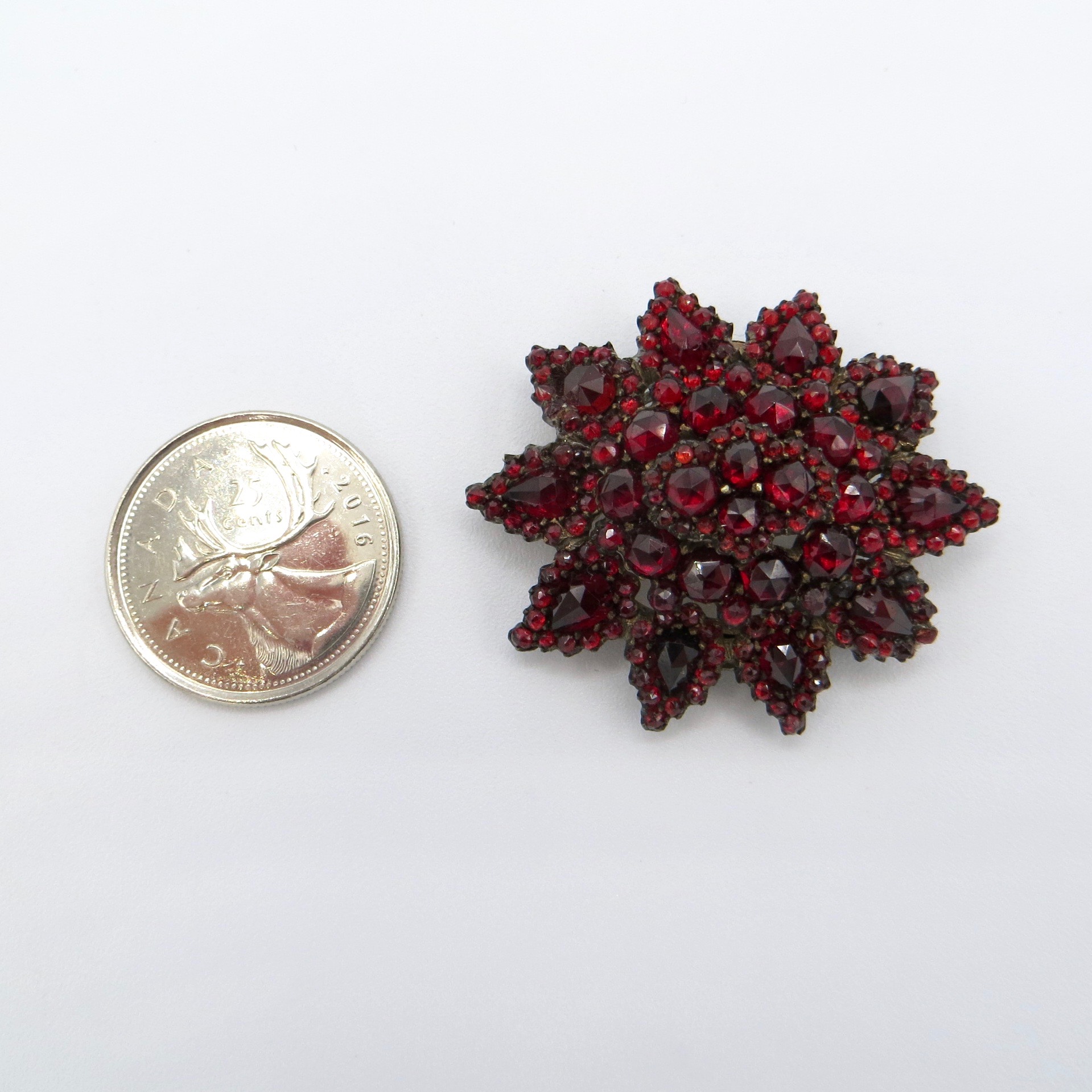 Garnet Pendant/Brooch