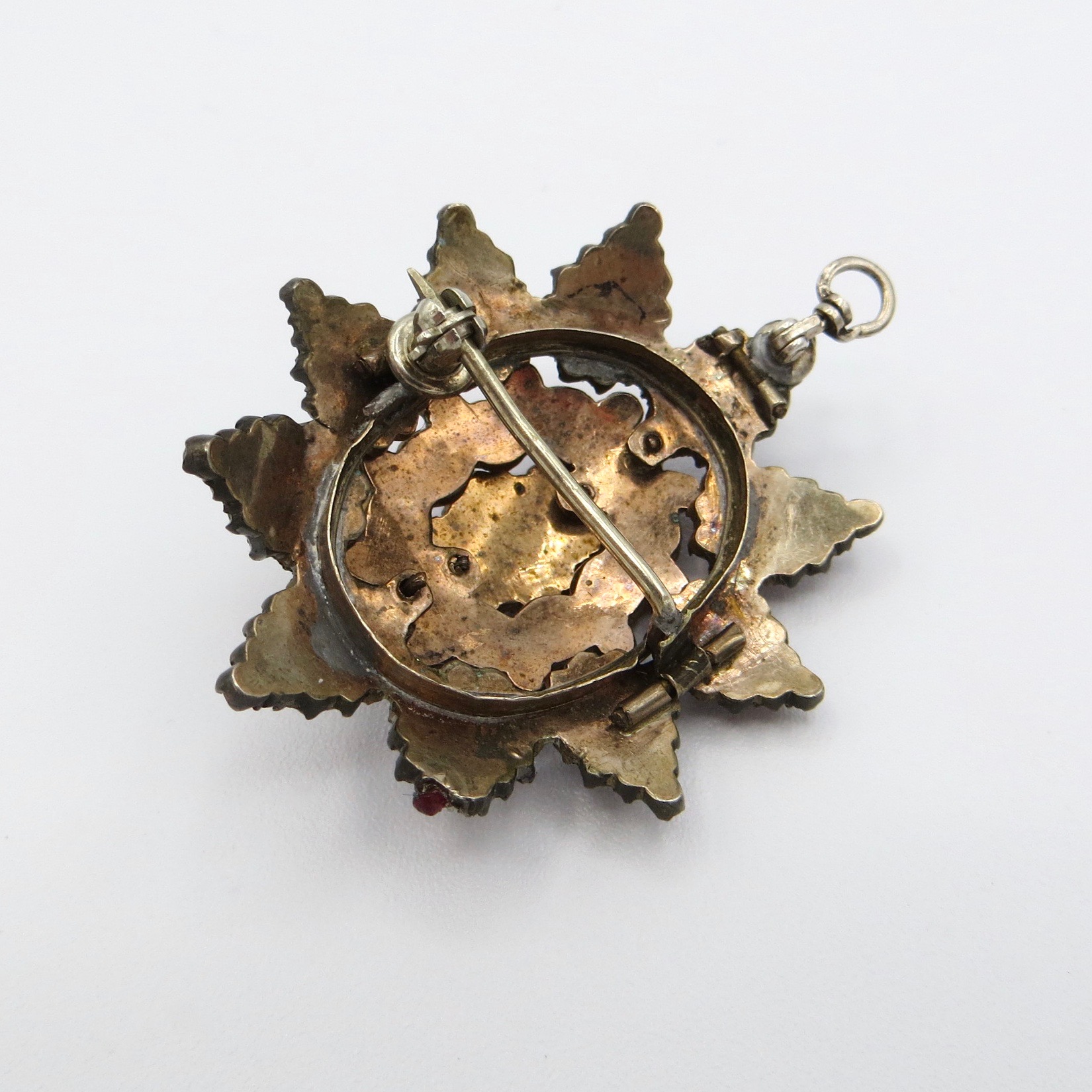 Garnet Pendant/Brooch