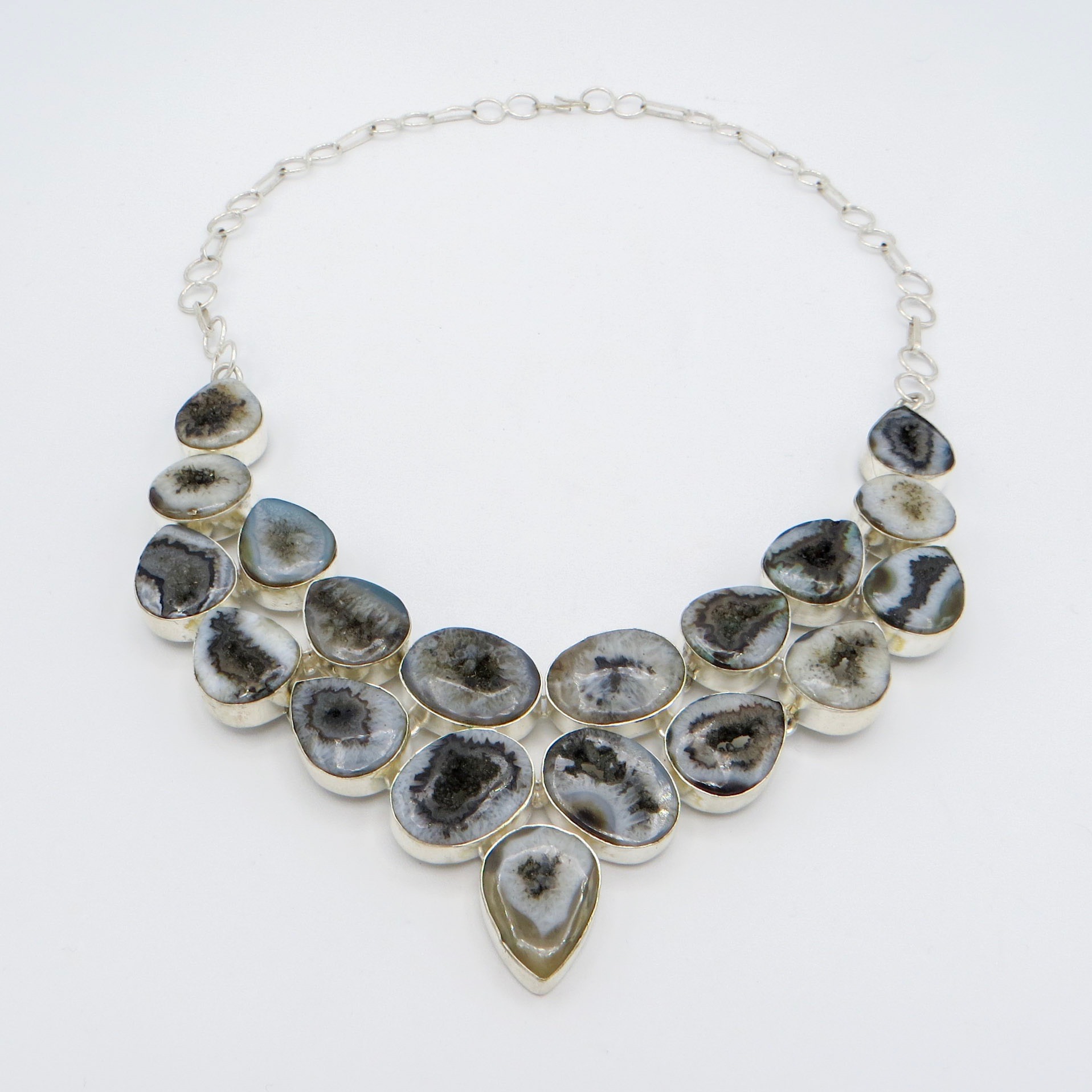 Grey Quartz Necklace