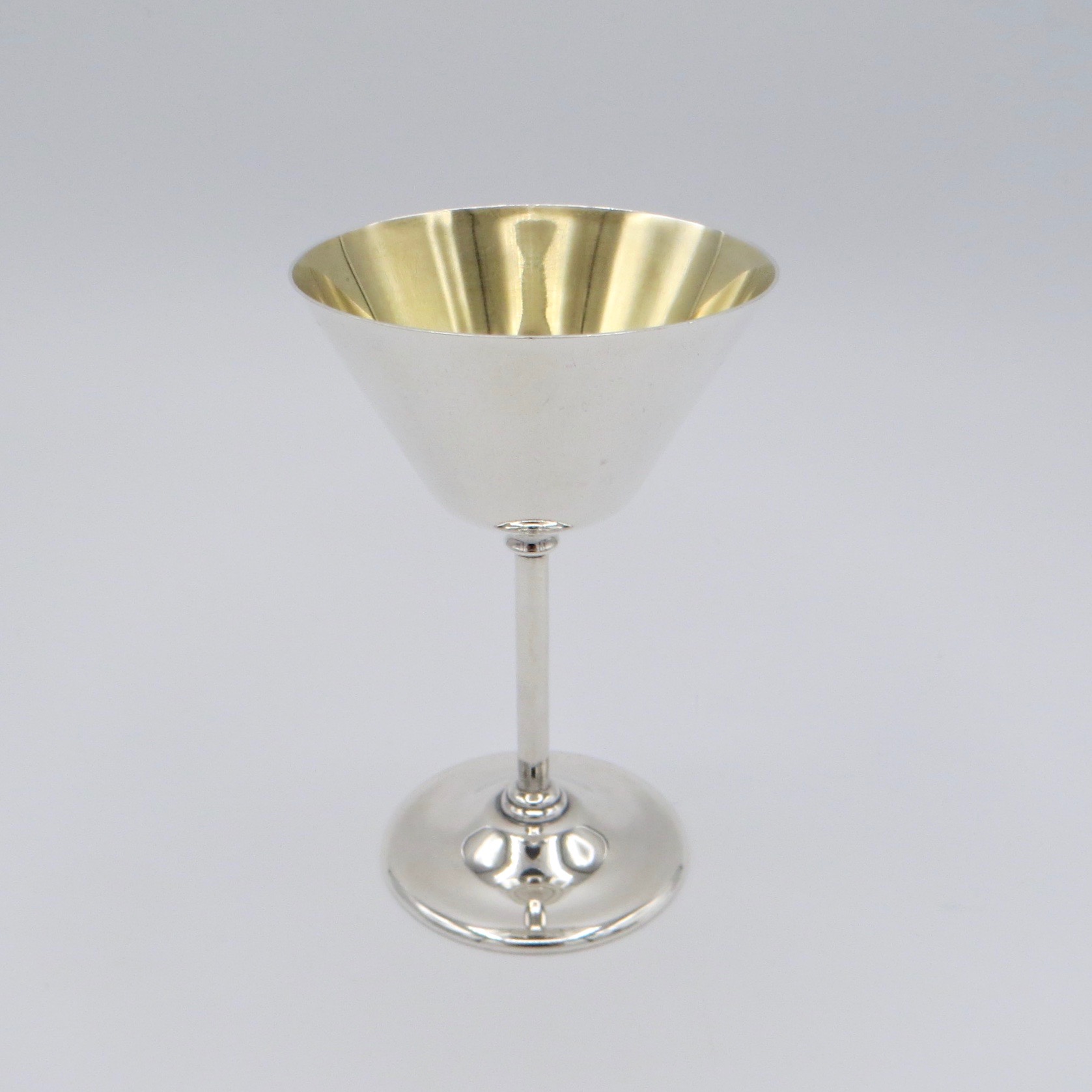 Pair of Sterling Silver Goblets