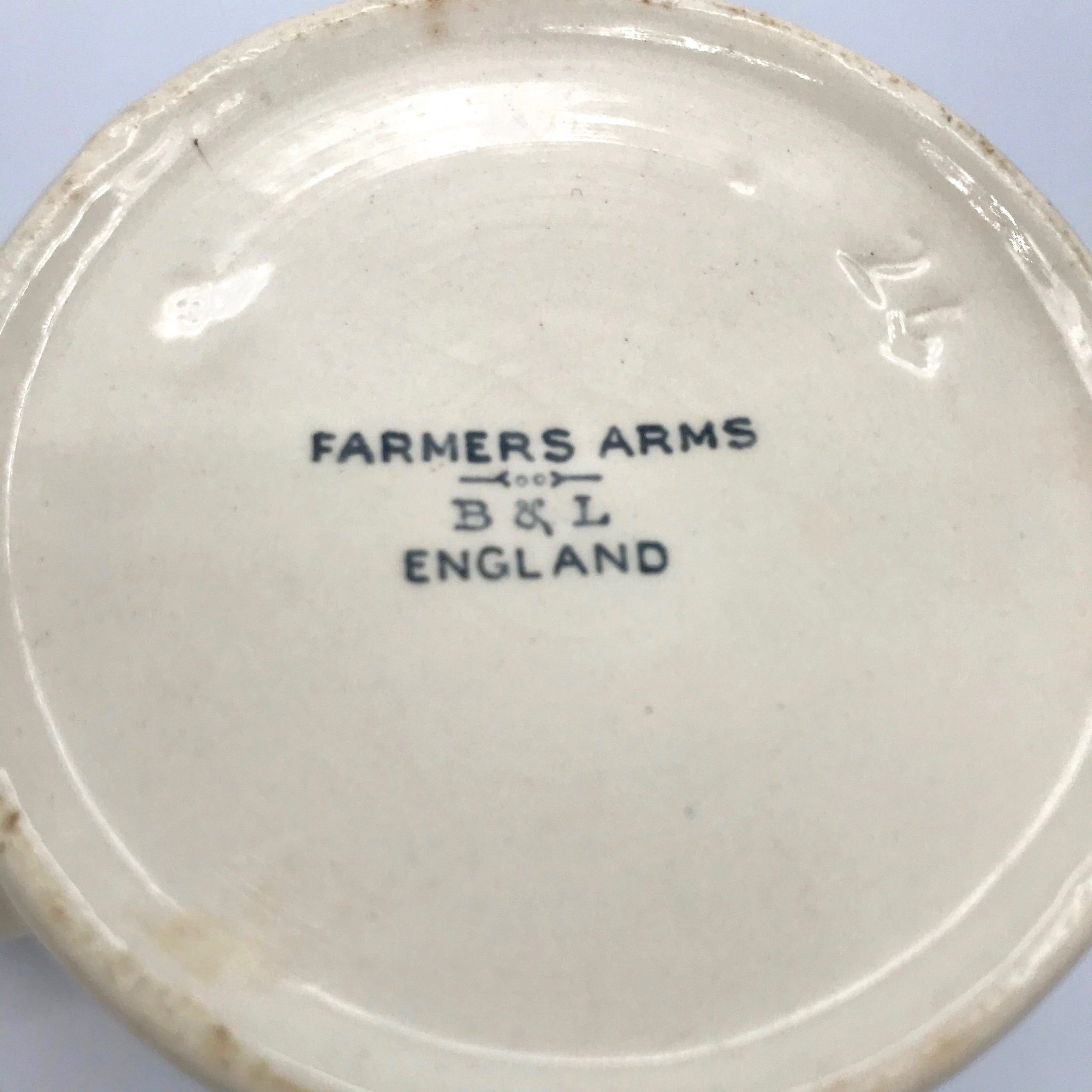 "God Speed the Plow" Vintage Farmer's Mug