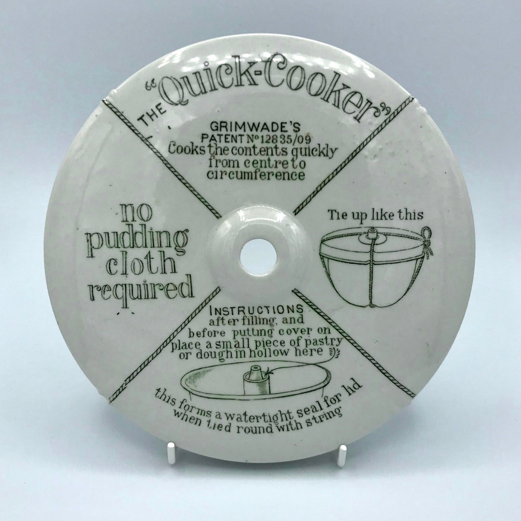 Vintage Pudding Quick-Cooker