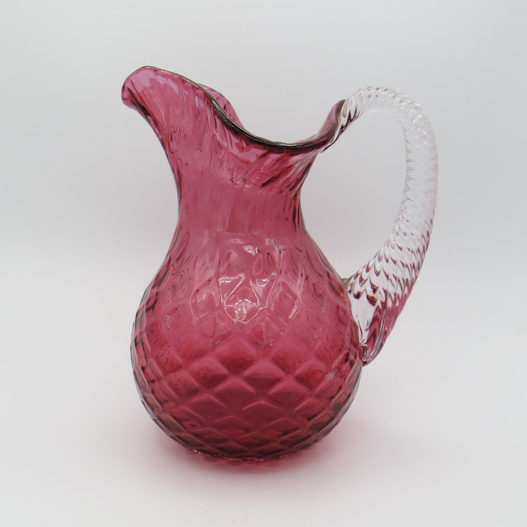 Cranberry Glass Jug
