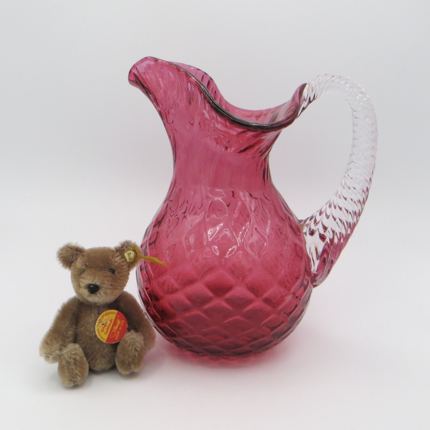 Cranberry Glass Jug